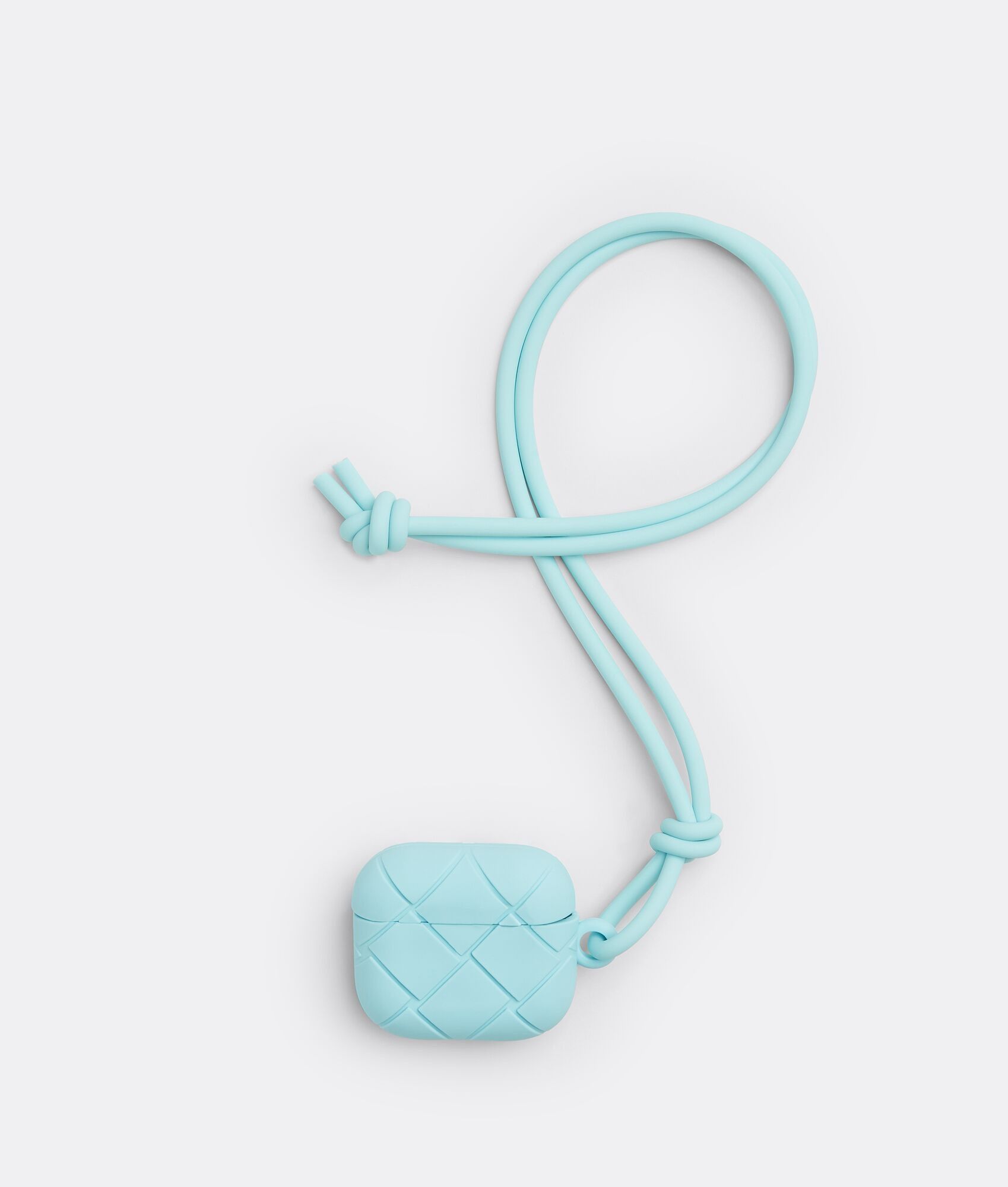 Bottega Veneta o1w1db11024 Size: OS / Airpods Case in Pale Blue Size ONE SIZE - 1 Thumbnail