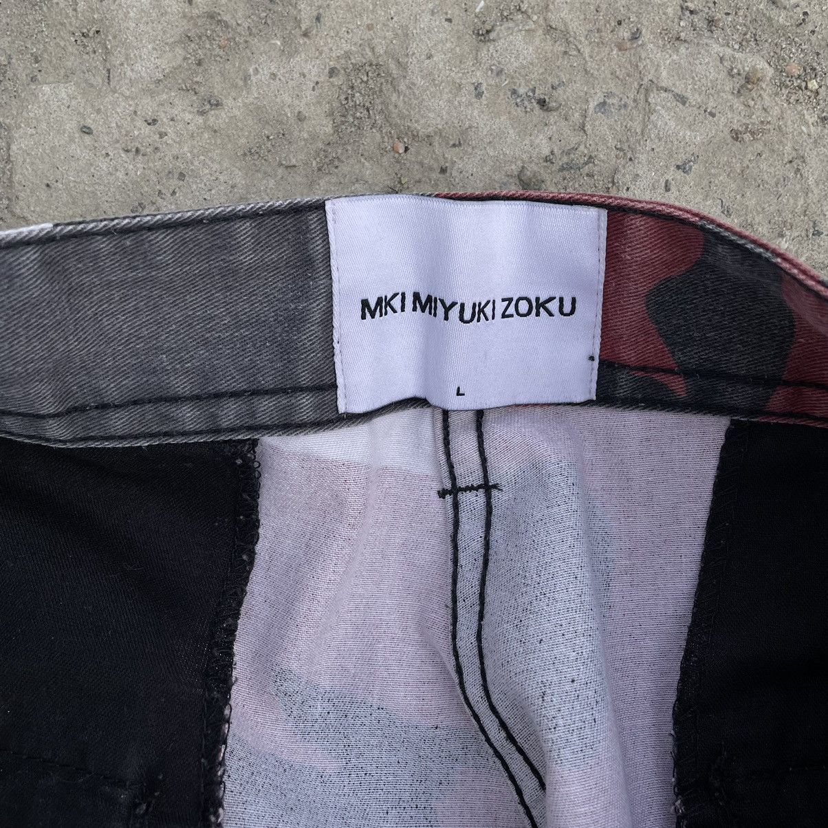 Mki Miyuki Zoku × Vintage Vintage Japanese Style Cropped Pants MKI Miyuki Zolo Camo Size US 34 / EU 50 - 8 Thumbnail