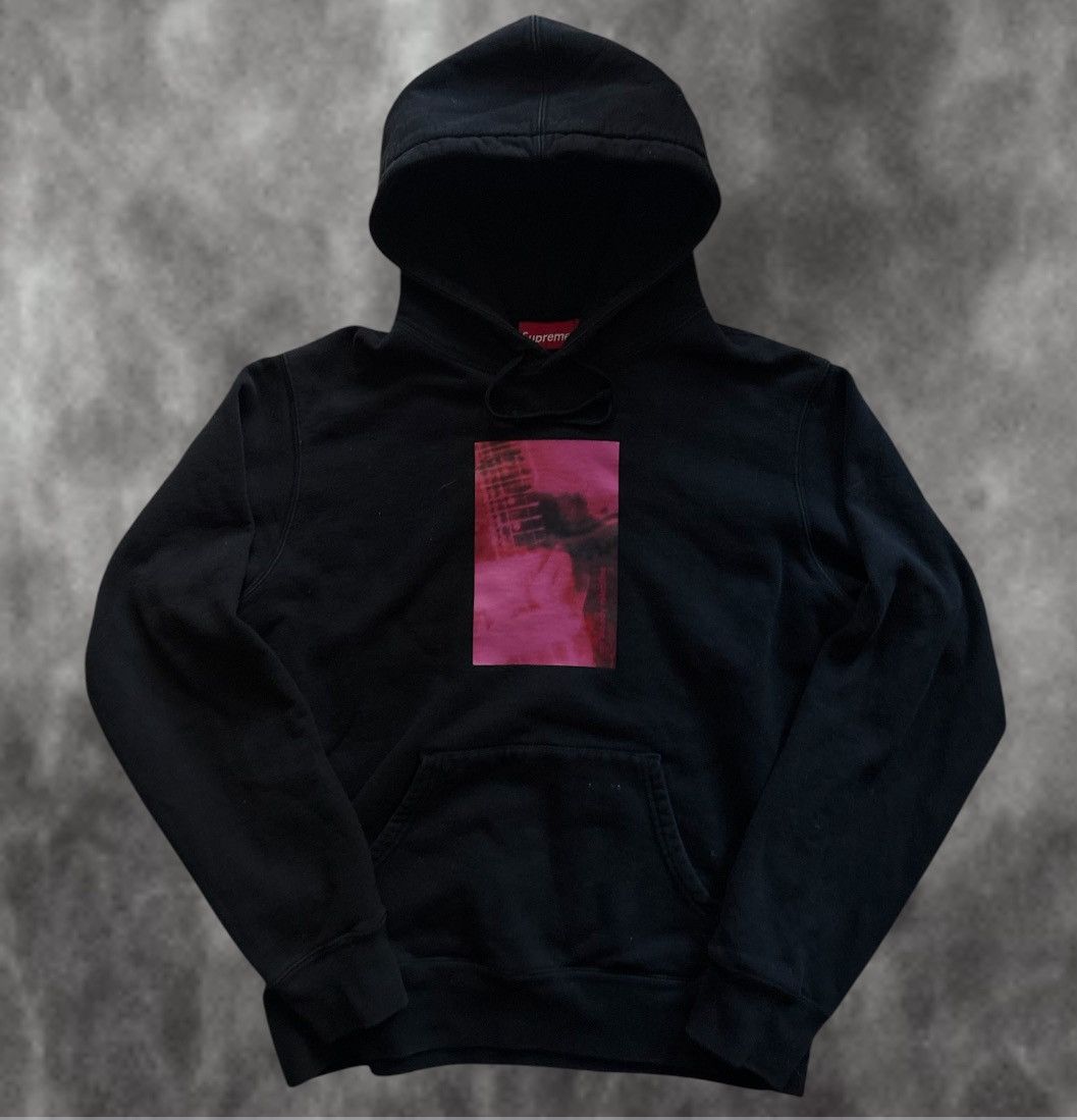 Supreme Supreme My Bloody Valentine Washed Navy Hoodie | Grailed