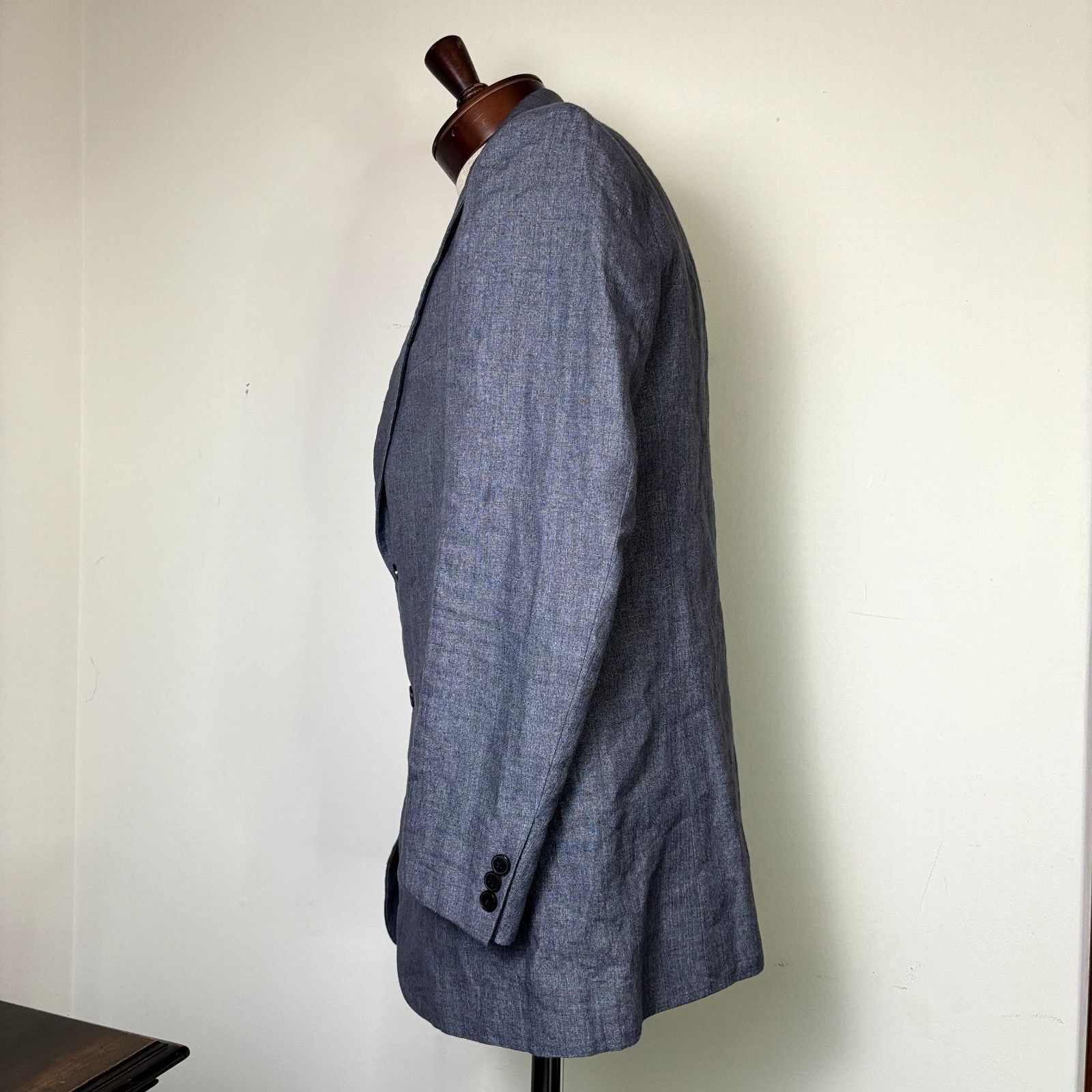 Bespoken Studiosuits Bespoke Men's Suit 42-44 Gray 2-Piece: Blazer & Size 42R - 5 Thumbnail