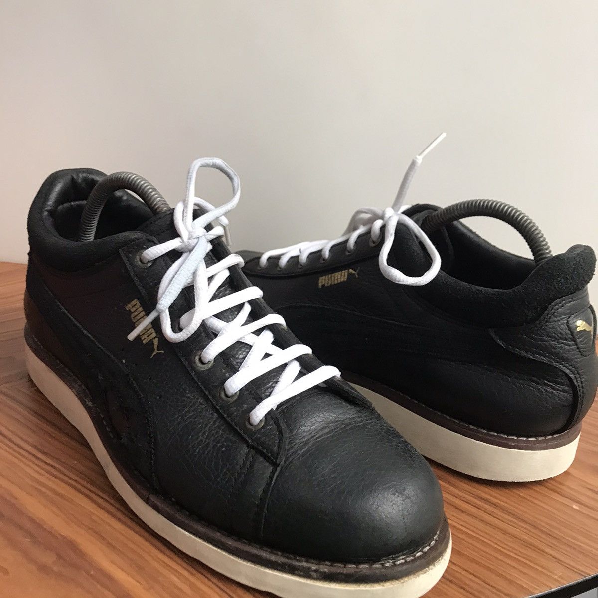 Puma × Vintage Vintage Iconic Puma Boots Stepper Wkb Jpn Takumi black Full Size US 8 / EU 41 - 11 Thumbnail