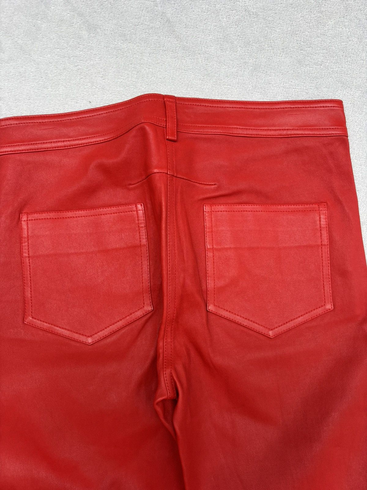Givenchy S/S 2013 Givenchy Skinny Biker Leather Trousers Size 27" / US 4 / IT 40 - 7 Thumbnail
