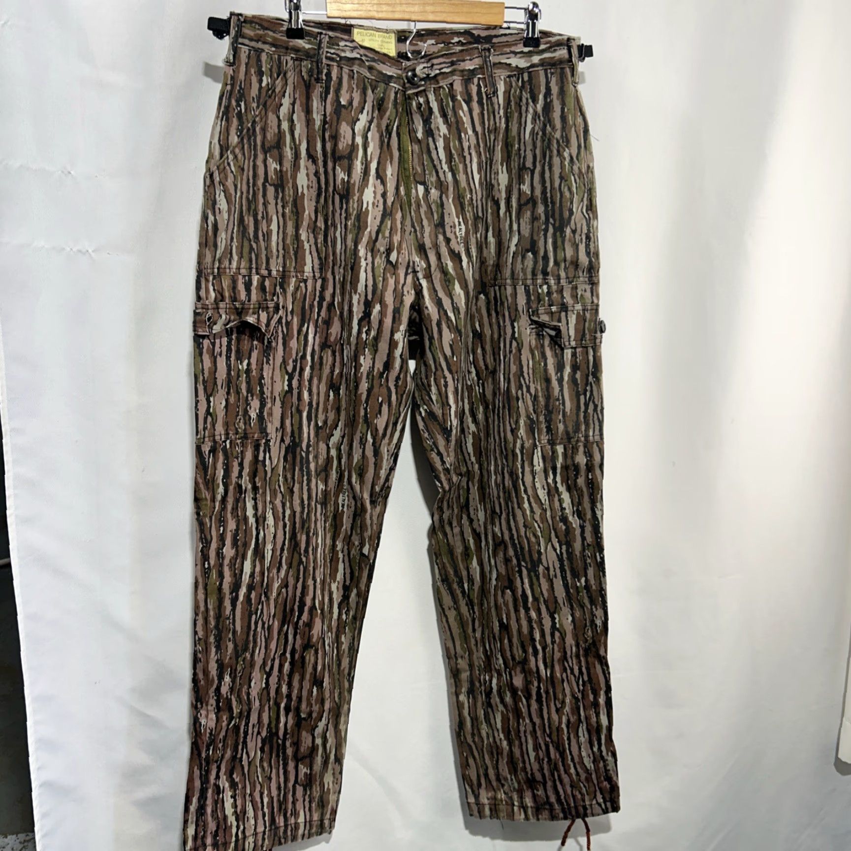 Realtree VINTAGE Pelican Camouflage Pants Men 36W 32L Green Realtree USA Reading Pants Mens Size US 36 / EU 52 - 2 Thumbnail