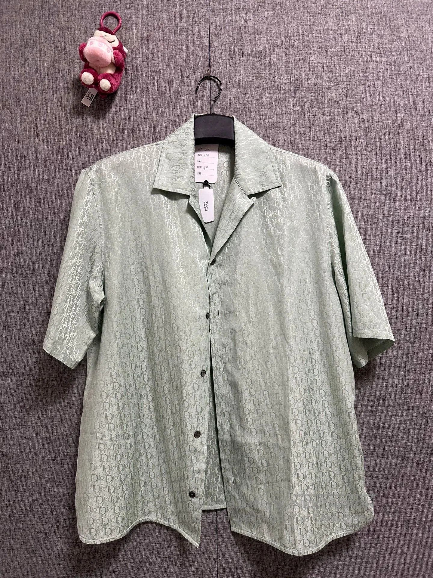 Dior dior short sleeve button-up shirt. Size US M / EU 48-50 / 2 - 1 Thumbnail