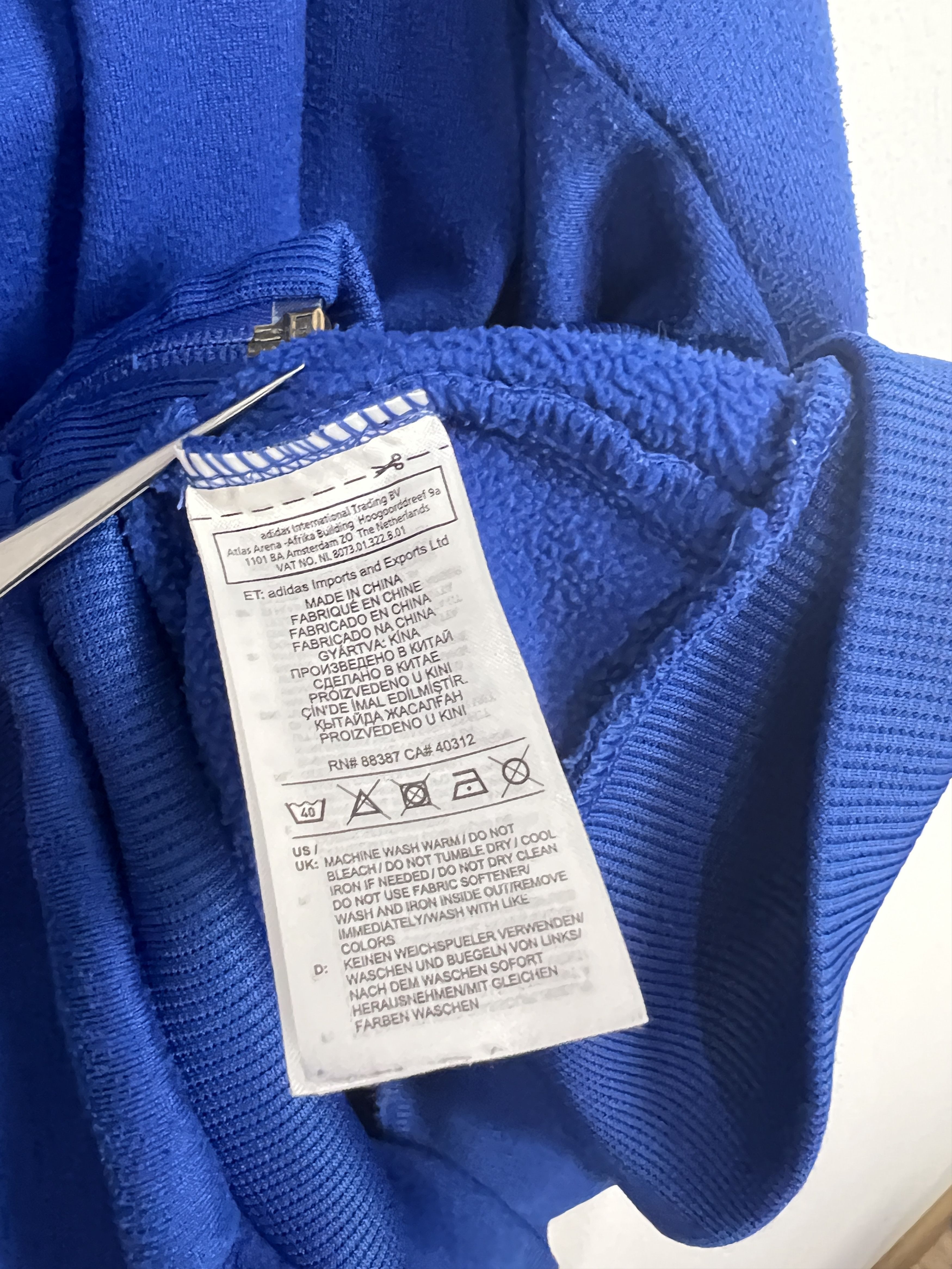 Adidas Adidas Leinster Rugby Jacket Blue Track Top Sweatshirt Train Size US M / EU 48-50 / 2 - 9 Thumbnail
