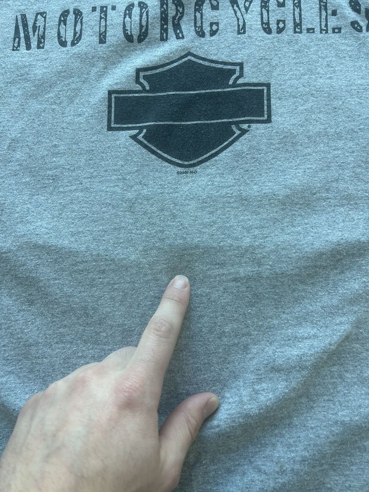 Harley Davidson × Vintage Vintage Y2K Harley Davidson Graphic Tee Double Sided Size US XL / EU 56 / 4 - 5 Thumbnail