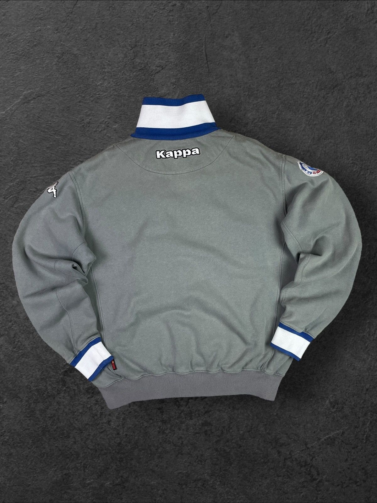 Kappa × Vintage Vintage Y2K Kappa FC Kobenhavn Zip Sweatshirt Size US M / EU 48-50 / 2 - 2 Thumbnail