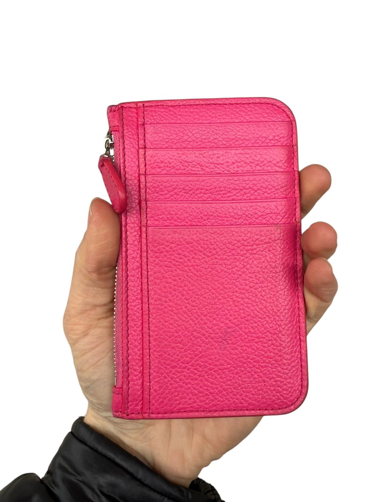 Balenciaga Balenciaga pink card holder zip wallet Size ONE SIZE - 4 Thumbnail