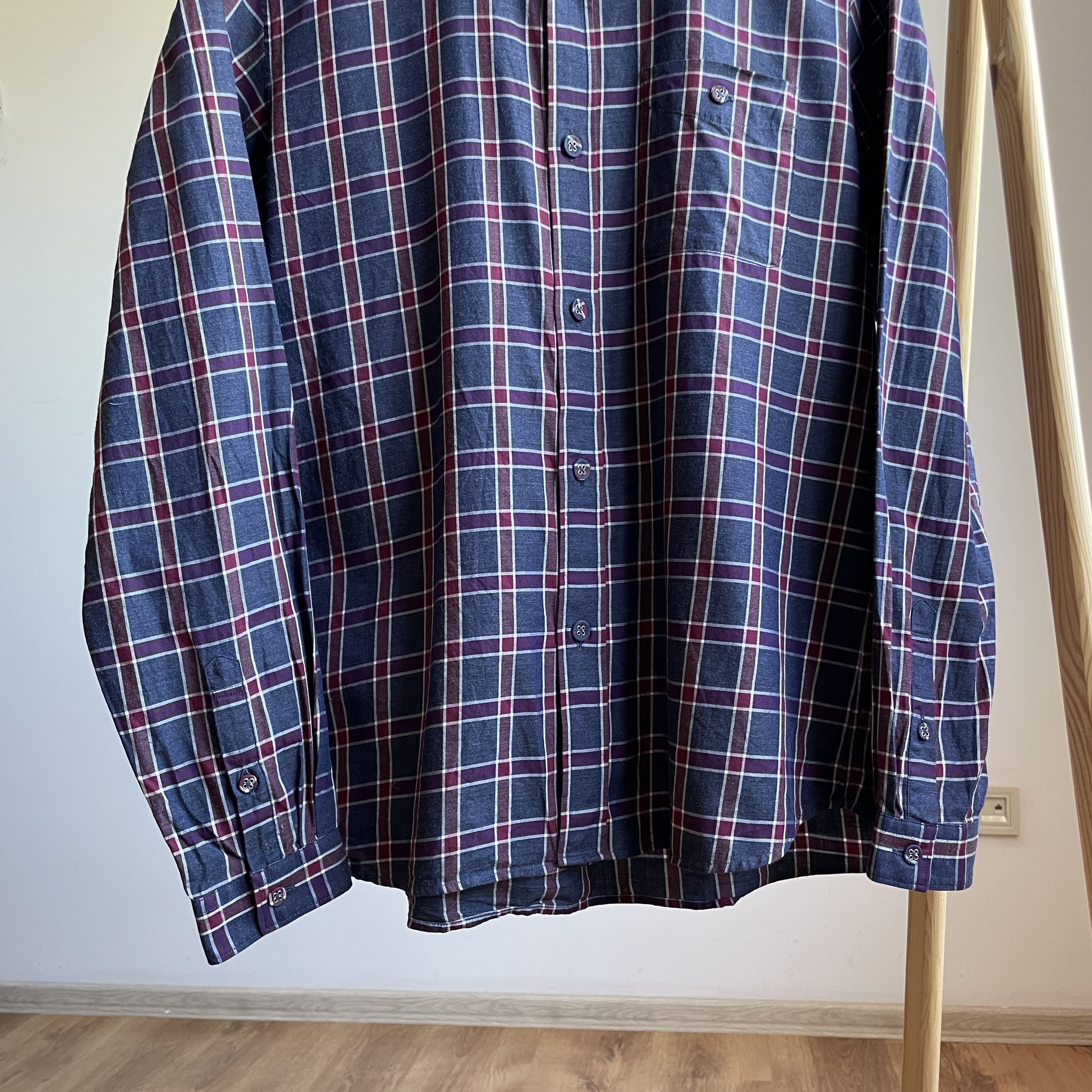 White Mountaineering White Mountaineering Plaid Shirt Size 2 Size US M / EU 48-50 / 2 - 4 Thumbnail
