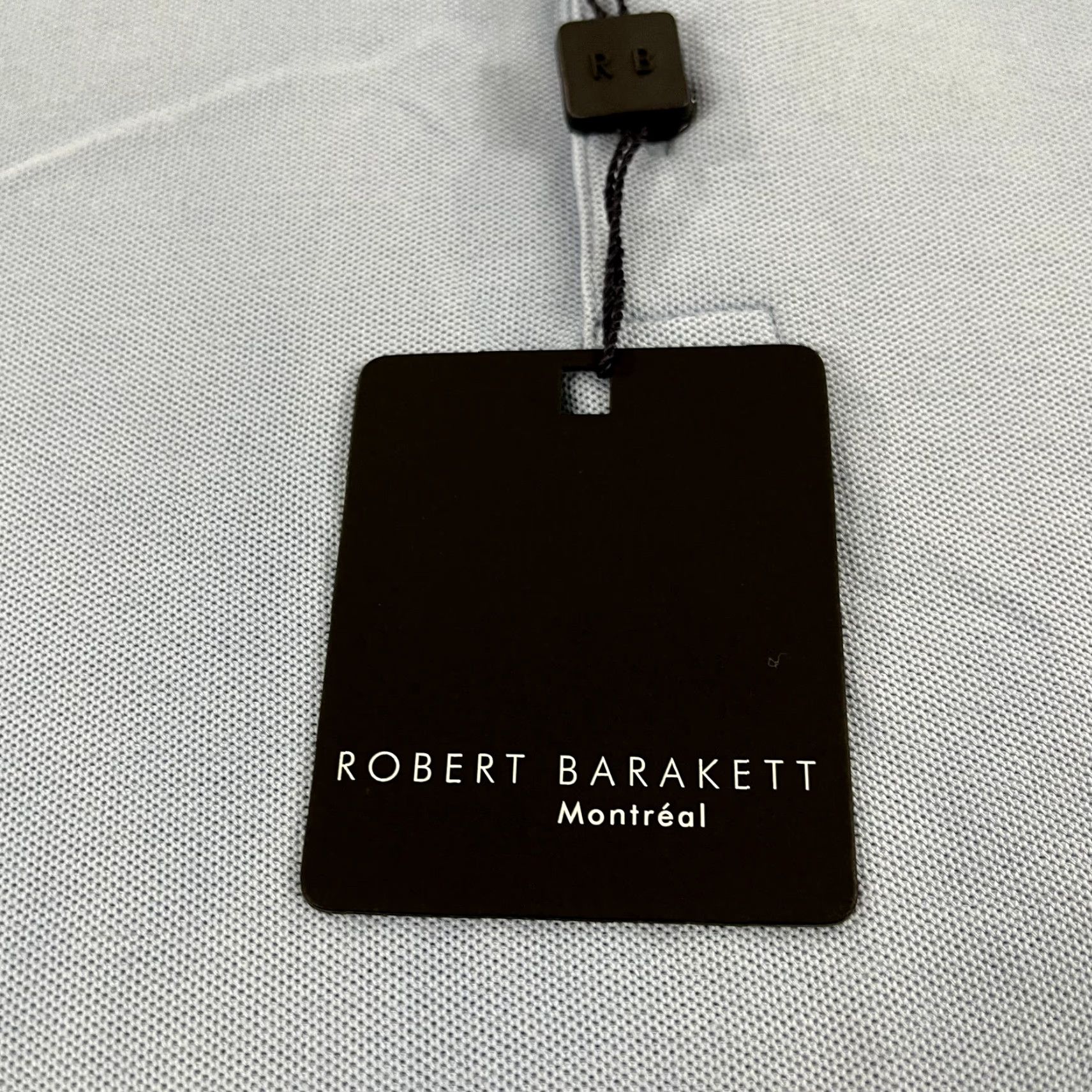 Vintage Robert Barakett Polo Shirt Mens Large Clearwater Blue Collared Casual S/S Read Size US L / EU 52-54 / 3 - 2 Thumbnail