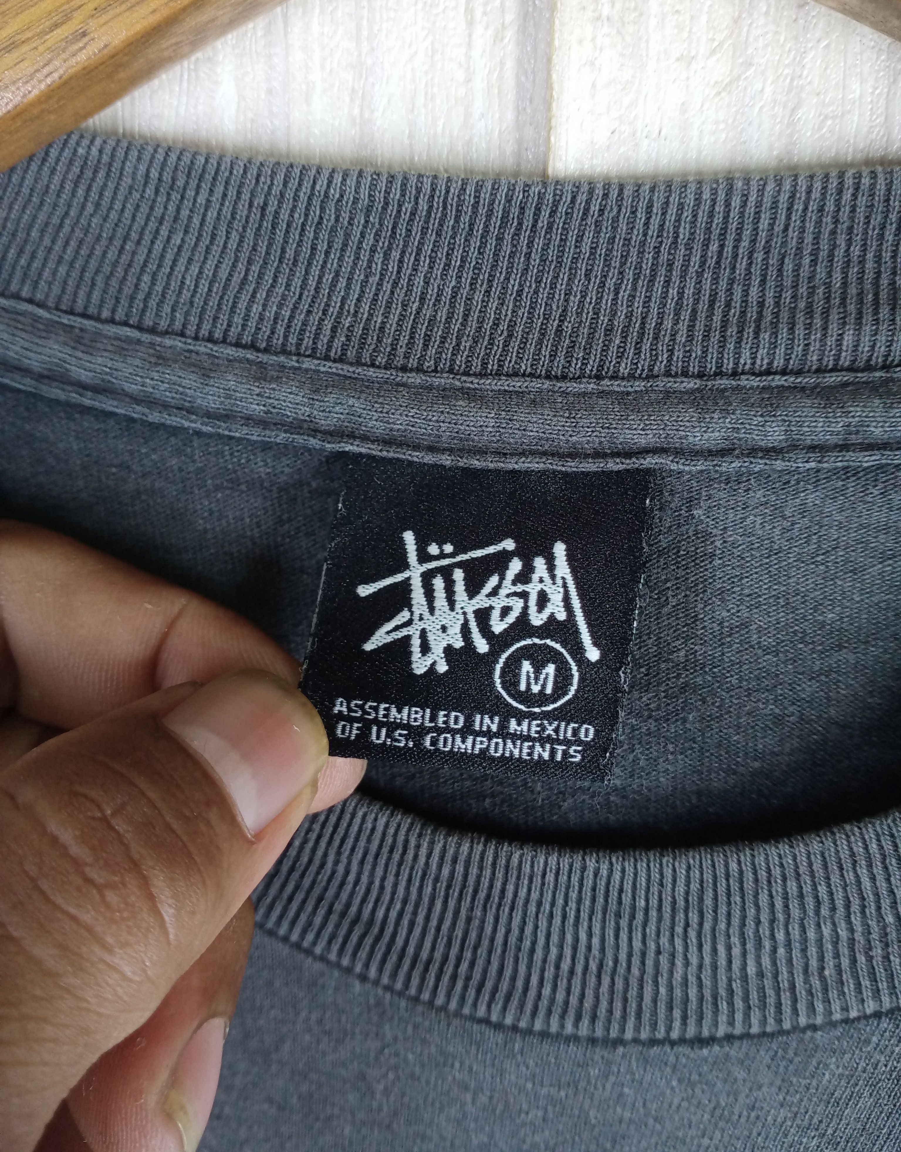 Stussy × Vintage Rare Vintage Stussy Tribe Tshirt Size US M / EU 48-50 / 2 - 7 Thumbnail