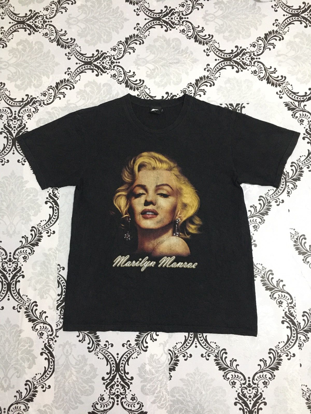 Band Tees × Vintage Vintage Marilyn monroe booth t shirt Size US L / EU 52-54 / 3 - 1 Thumbnail