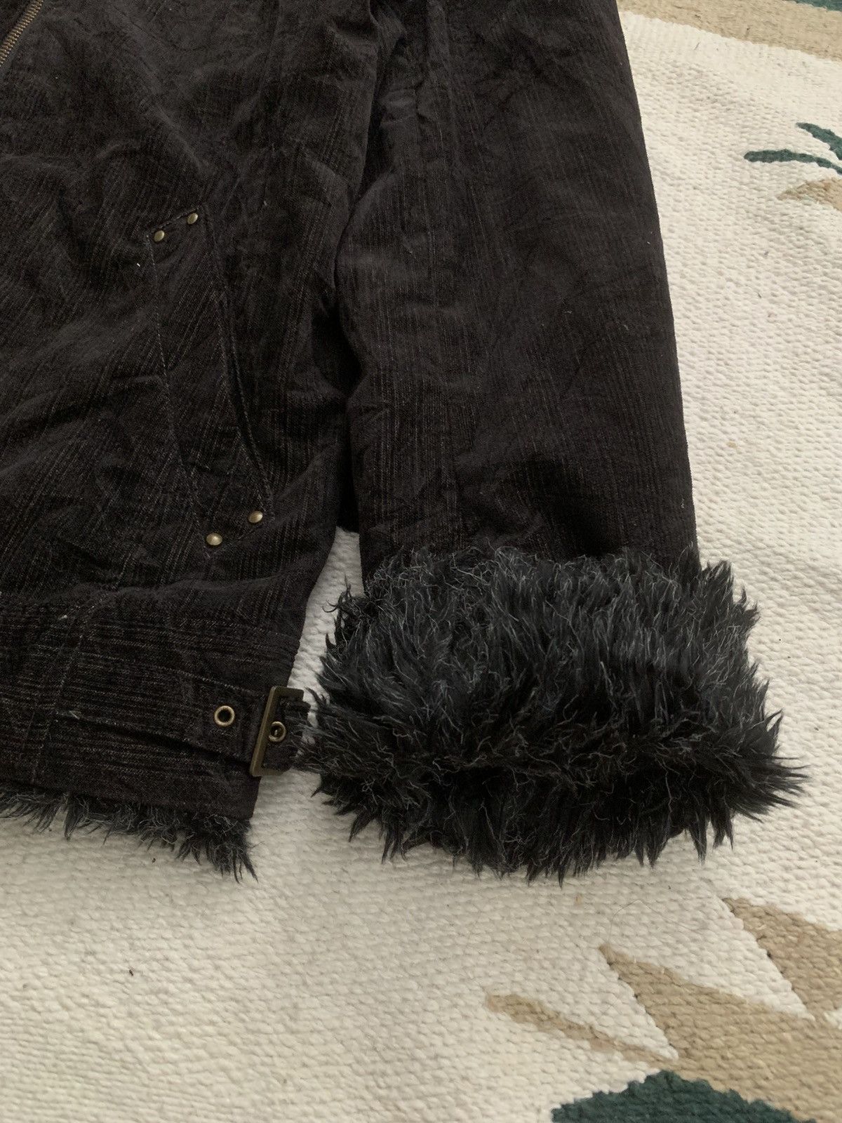 Smith's American Smiths American FUR JACKET GOTHIC PUNK Style Size US L / EU 52-54 / 3 - 12 Thumbnail