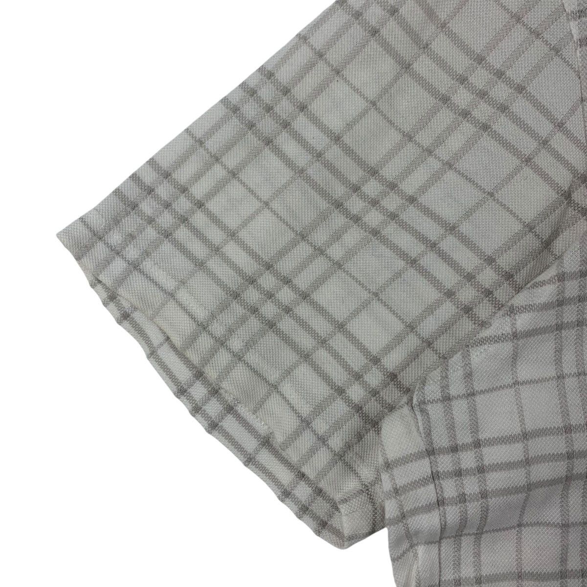 Burberry × Designer BURBERRY London nova check collar design polo tee Size US L / EU 52-54 / 3 - 8 Thumbnail