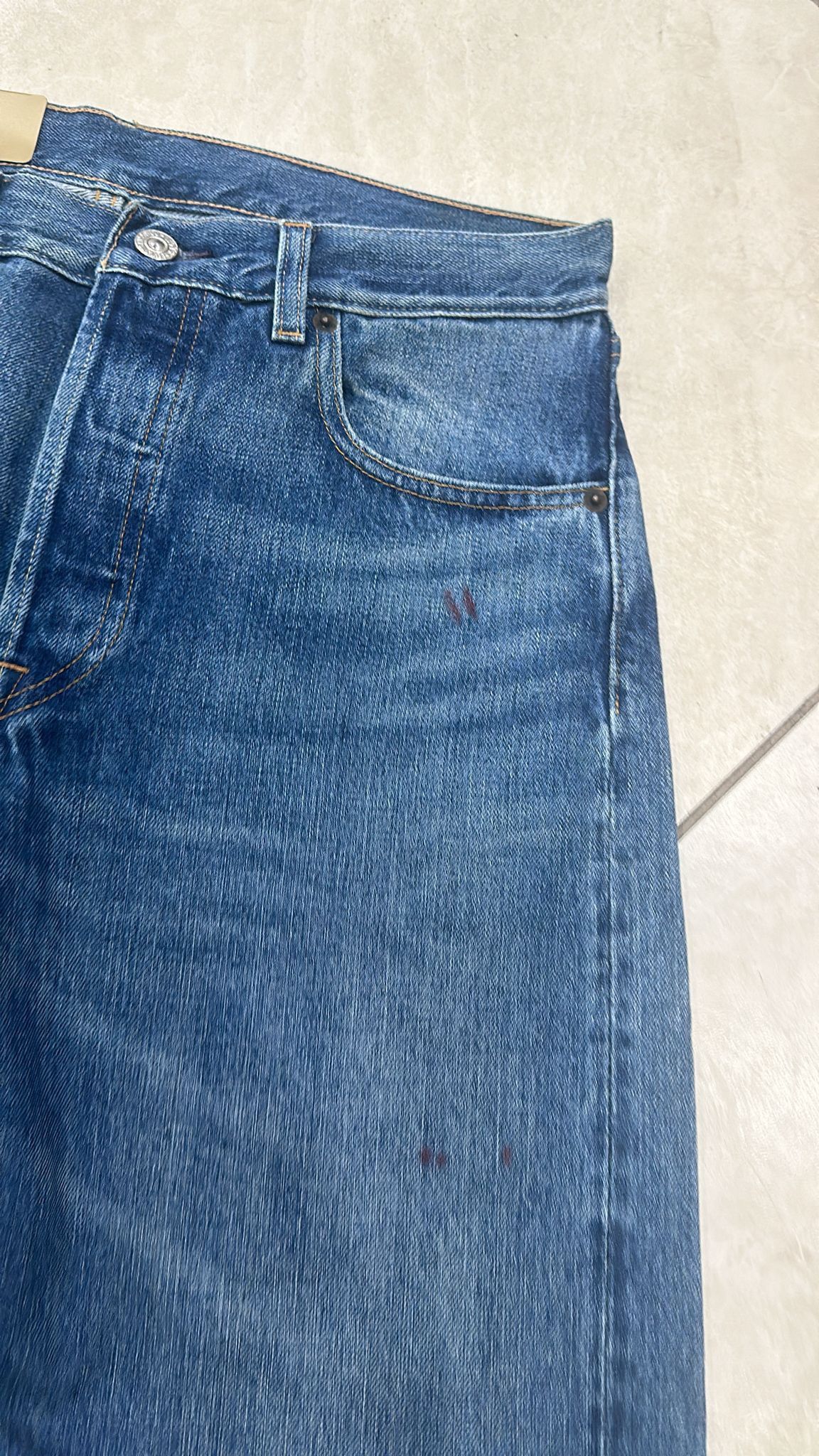 Levi's Vintage Clothing LVC Levi's Vintage Clothing 1966 501XX BigE Selvedge Jeans Size US 30 / EU 46 - 3 Thumbnail