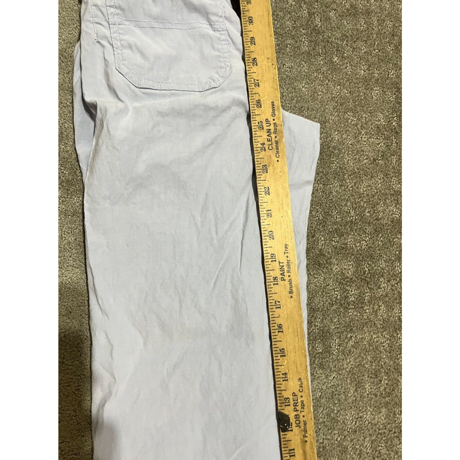 Anthropologie Anthropologie Pants Cropped Flare Solid 26 Blue Pockets Mid Rise Womens Size 26" / US 2 / IT 38 - 6 Thumbnail