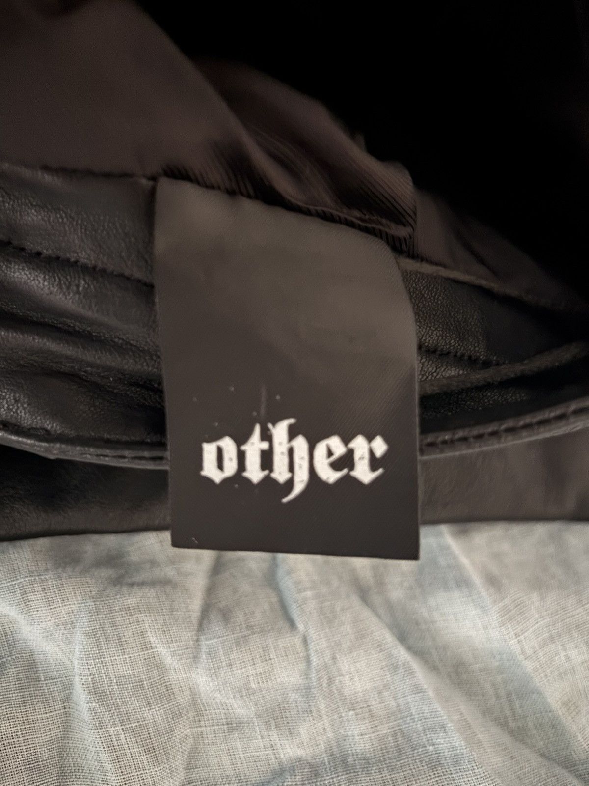 Other UK OTHER UK LEATHER PANTS Size 28" / US 6 / IT 42 - 8 Thumbnail