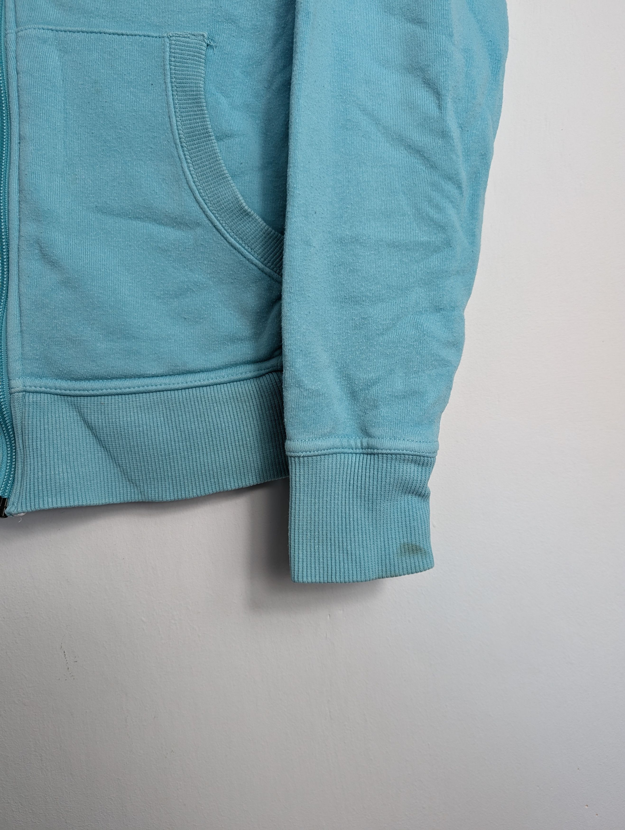 Nike Nike Women's Zip Sweatshirt Turquoise Crewneck Vintage Size M / US 6-8 / IT 42-44 - 5 Thumbnail