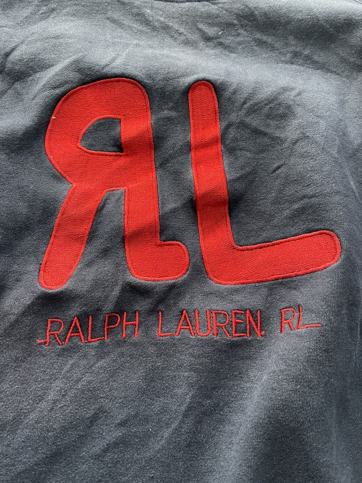 Polo Ralph Lauren VINTAGE 90S POLO RALPH LAUREN RL EMBROIDERY LOGO CREWNECK Size US M / EU 48-50 / 2 - 2 Thumbnail