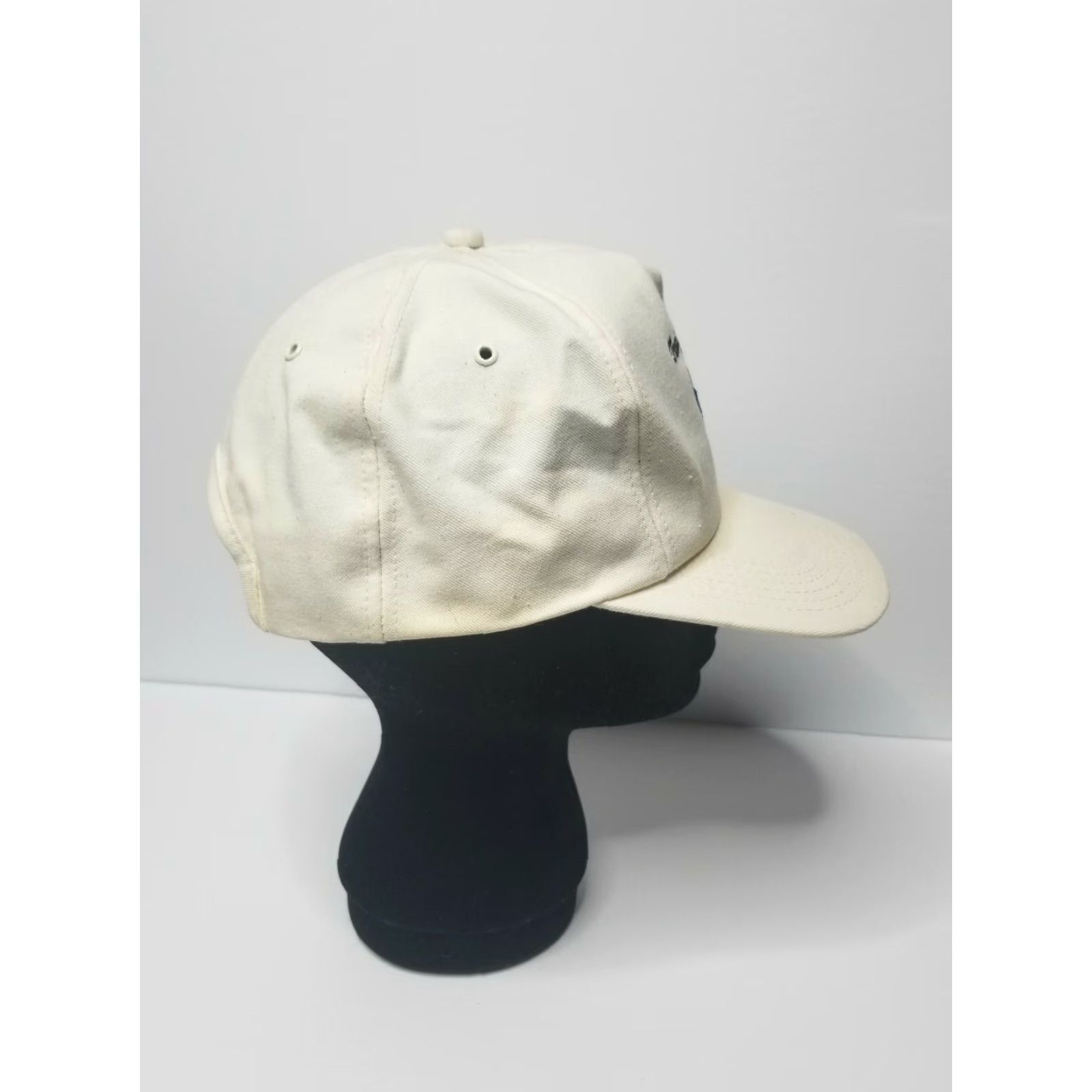 Vintage VINTAGE Agrico Hat Baseball Trucker Cap Dad Hat Snapback Fertilizer Men Adjustable Ivory 80s 90s American Workwear Size ONE SIZE - 3 Thumbnail