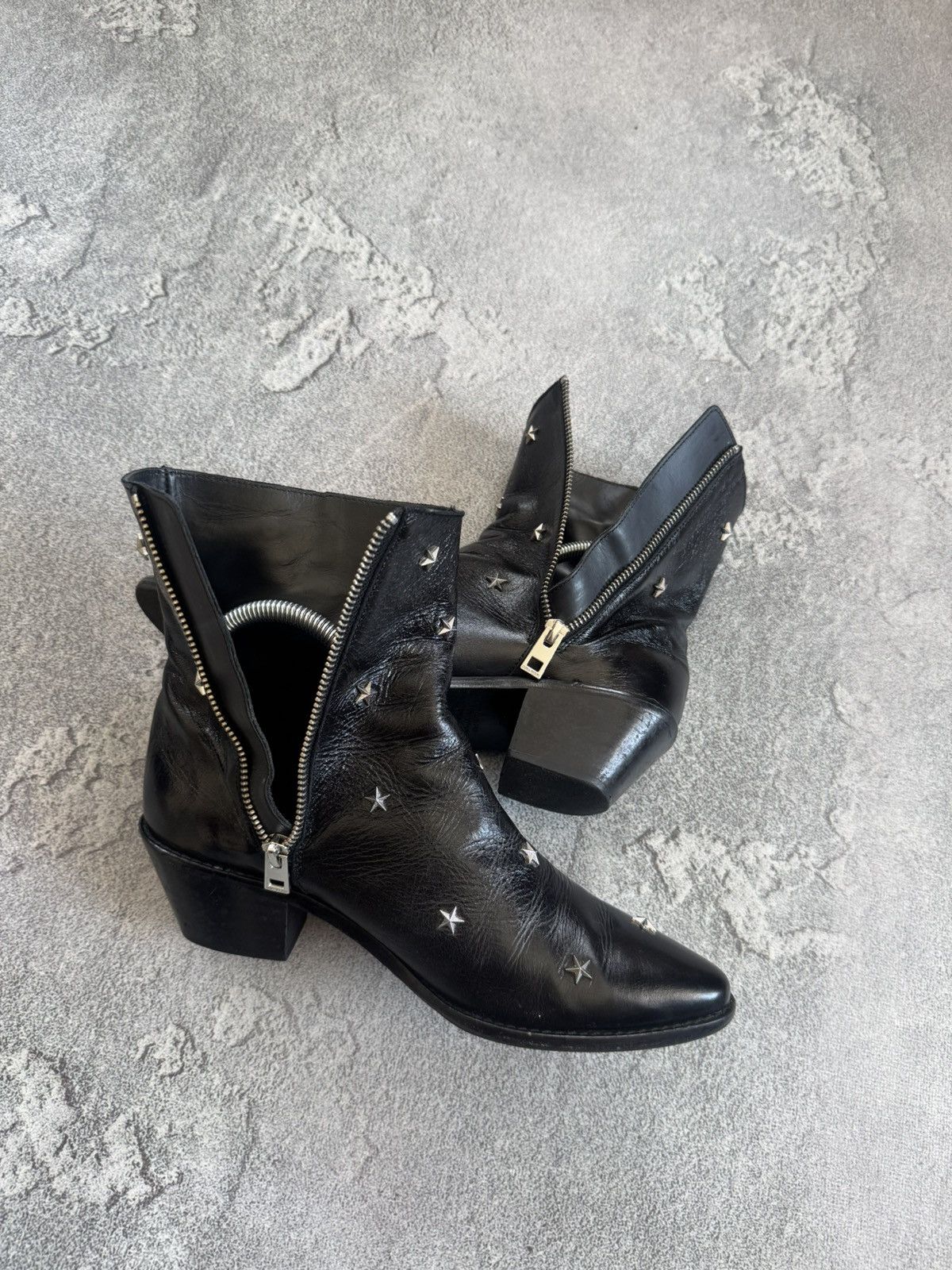 Zadig & Voltaire Zadig & Voltaire tyler pointed tor star studded ankle boots Size US 9 / IT 39 - 25 Thumbnail