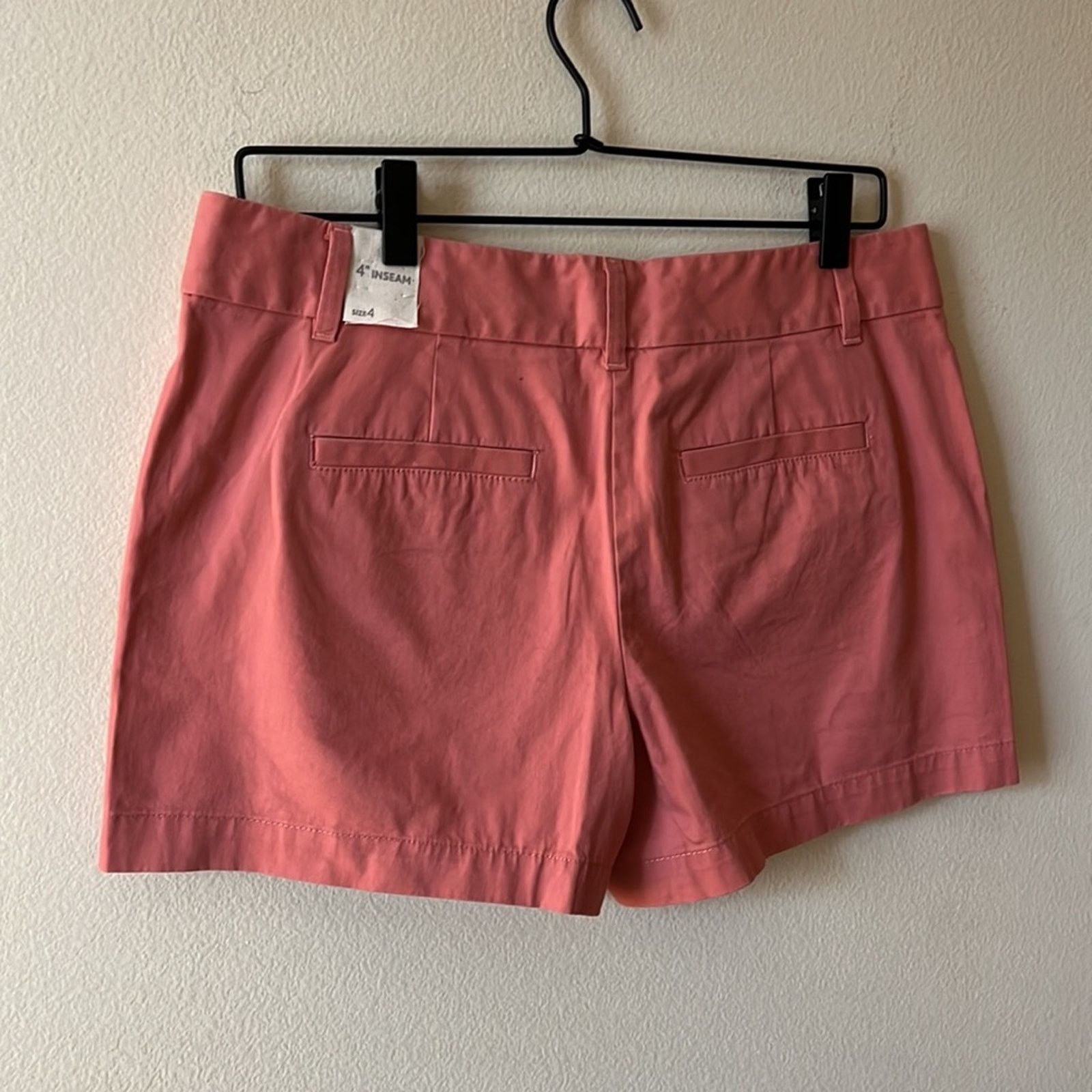 Loft LOFT Chino 4” Inseam Cotton Shorts Size 4 Size 27" / US 4 / IT 40 - 5 Thumbnail