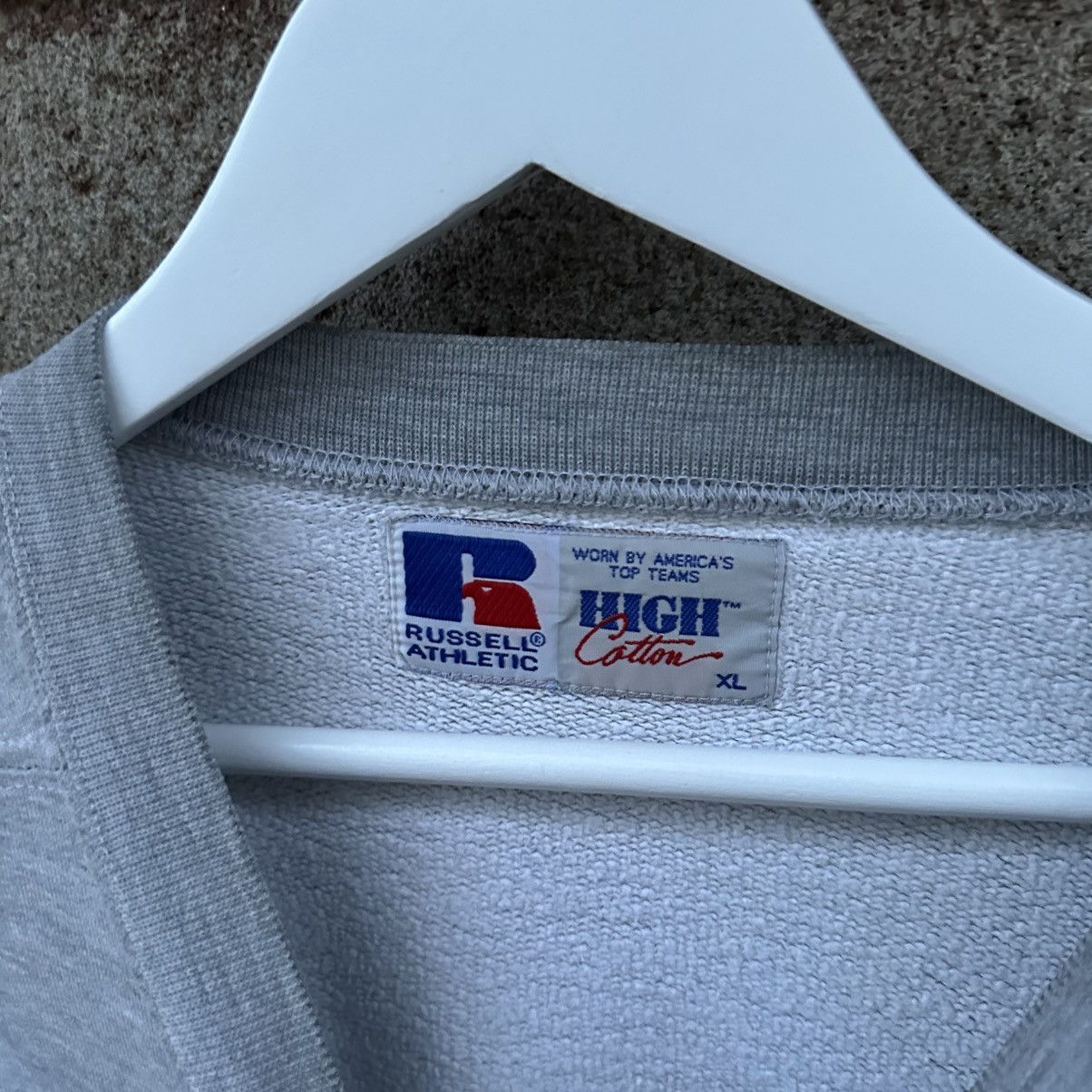 Russell Athletic VTG Russel Athletic Sweatshirt Big Logo Fitted Y2K 00s USA Size US XL / EU 56 / 4 - 8 Thumbnail