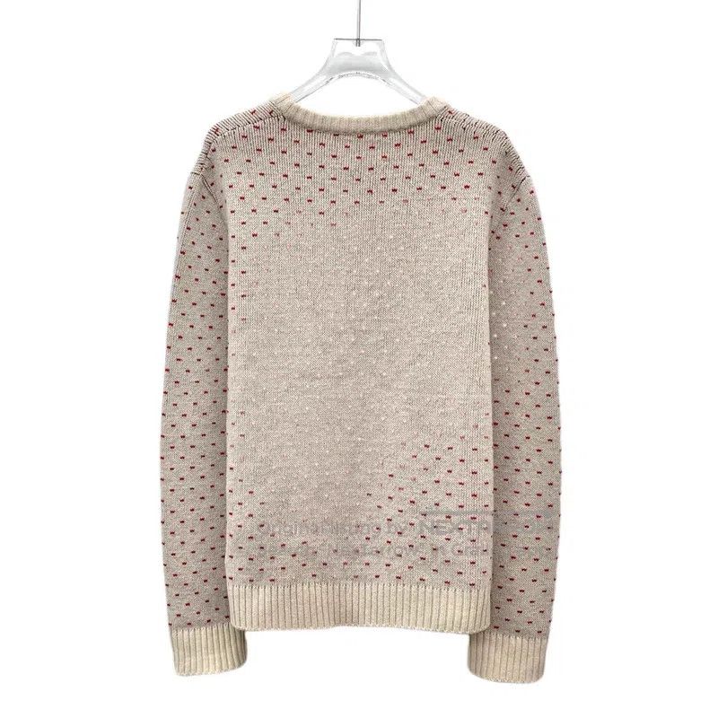 Gucci Gucci Colour-blocked harp jacquard wool round-neck long-sl Size XS / US 0-2 / IT 36-38 - 2 Thumbnail