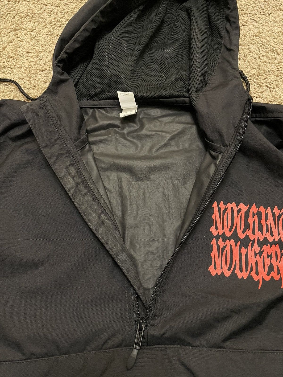 Band Tees Nothing nowhere windbreaker Size US M / EU 48-50 / 2 - 4 Thumbnail