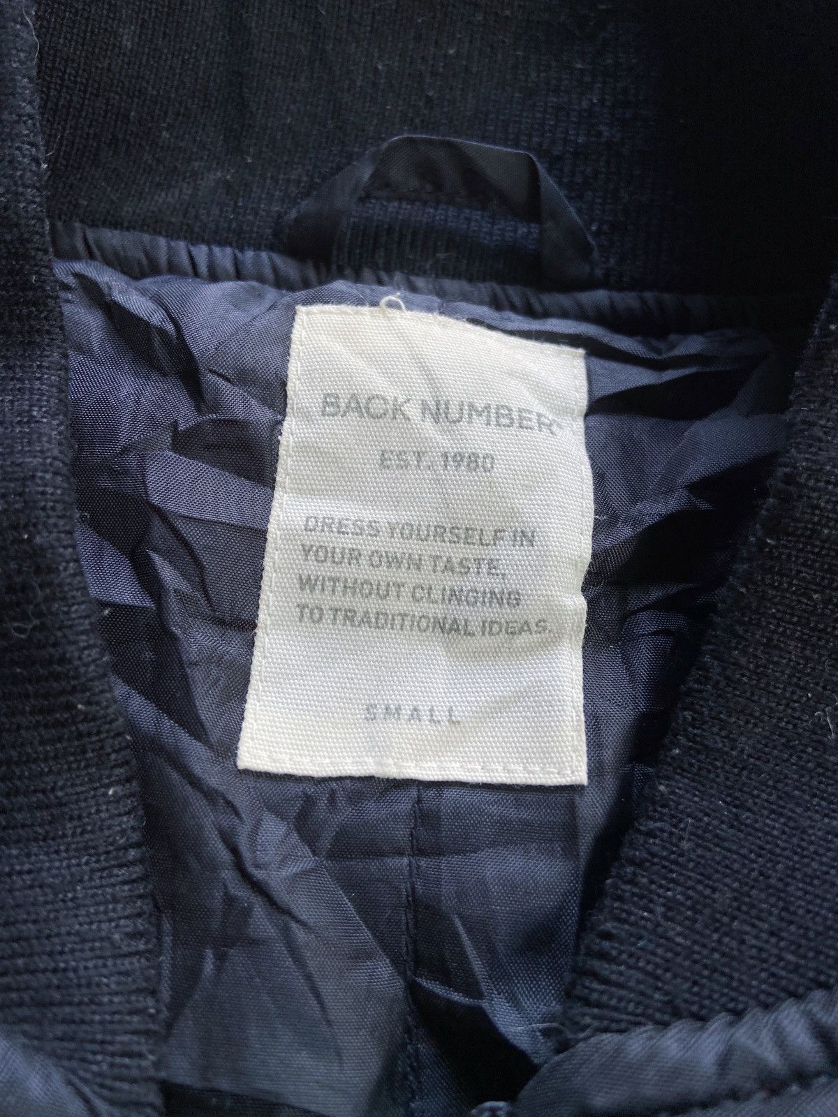 Japanese Brand BACK NUMBER BOMBER JAPAN JACKET Size US M / EU 48-50 / 2 - 10 Thumbnail