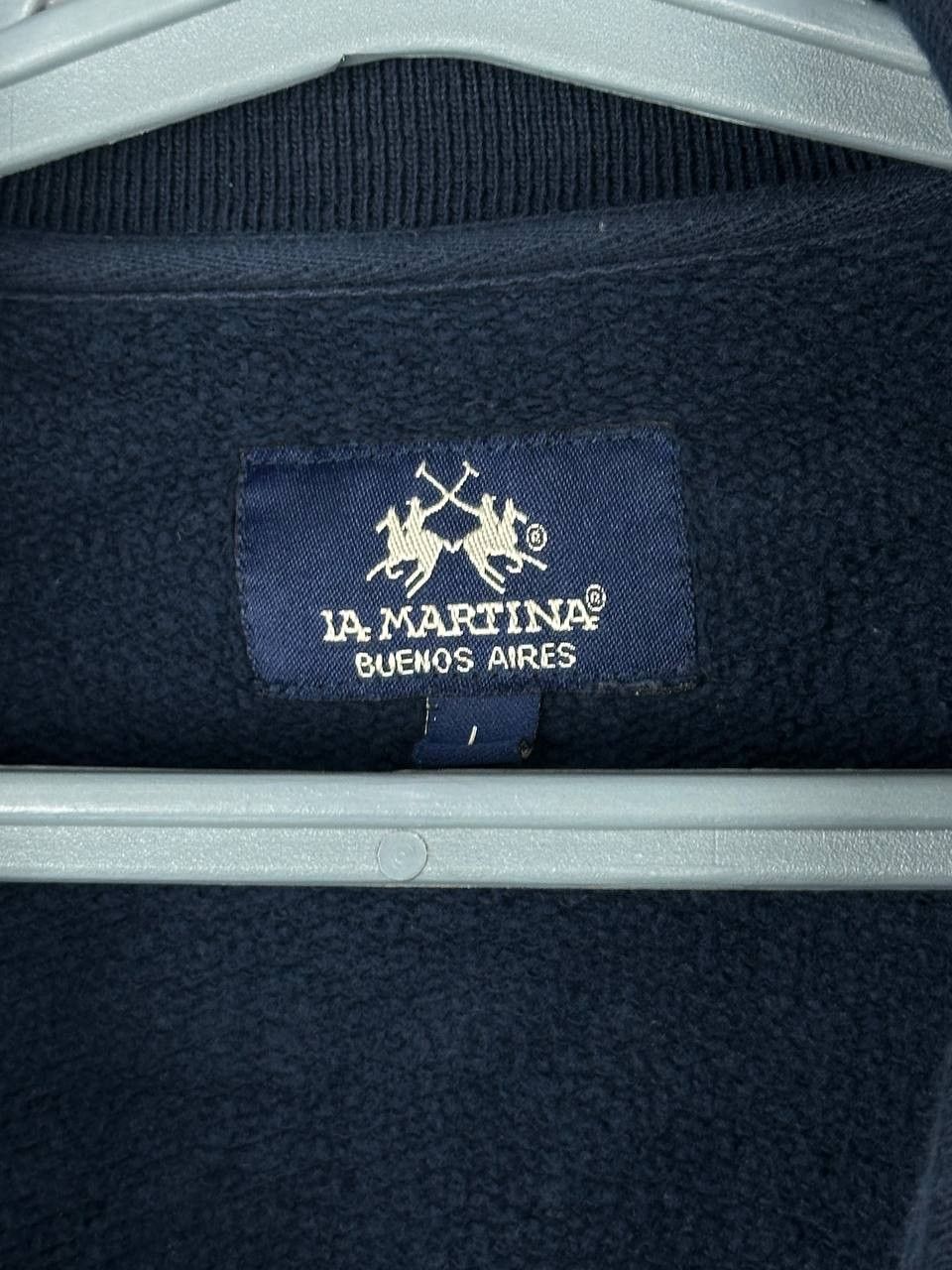 La Martina Vintage La Martina Polo Track Jacket Full Zip Sweater Size US M / EU 48-50 / 2 - 6 Thumbnail