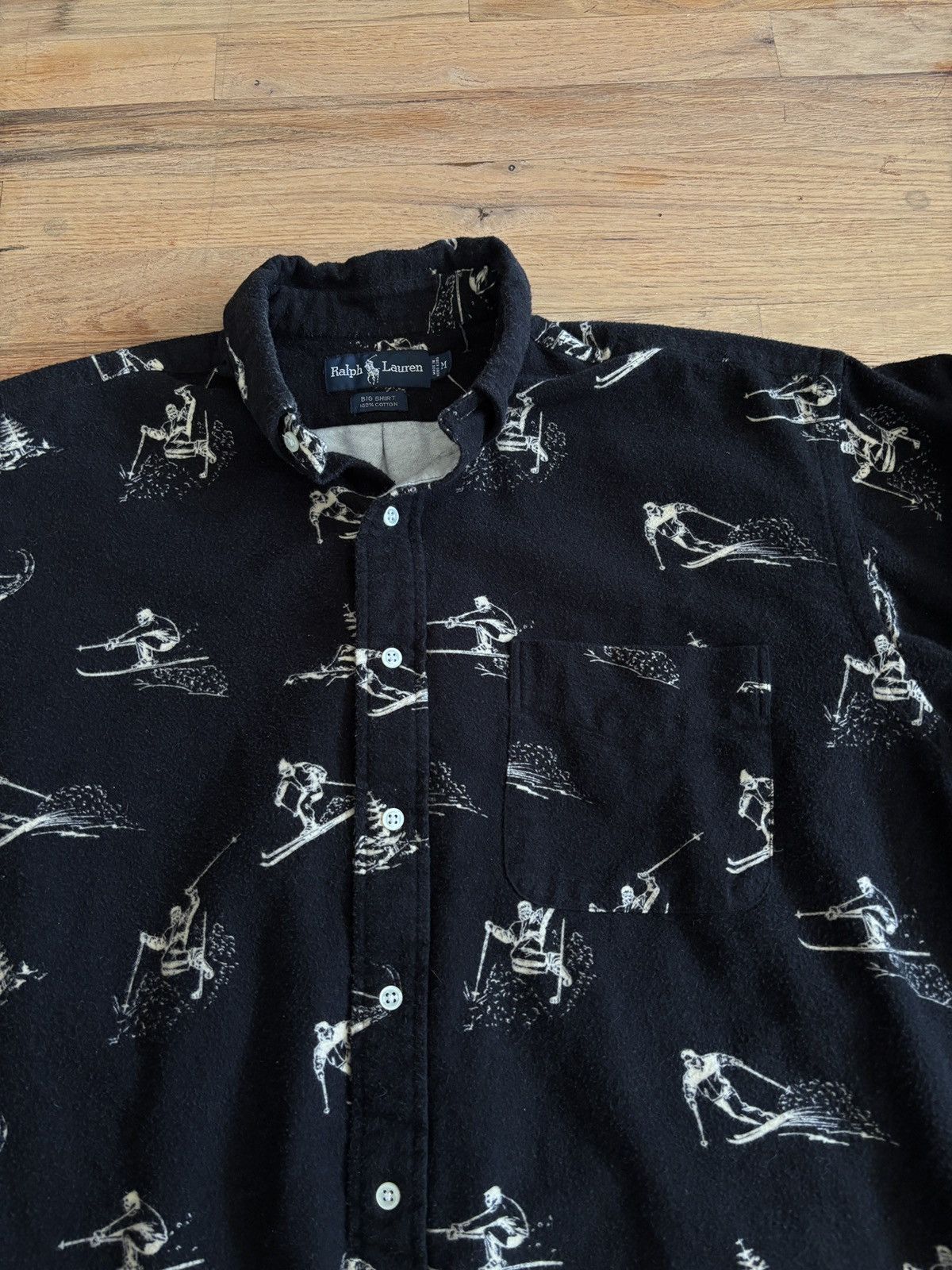 Polo Ralph Lauren Vintage Polo Ralph Lauren Stadium Suicide Ski Hunter Fleece Size US M / EU 48-50 / 2 - 3 Thumbnail