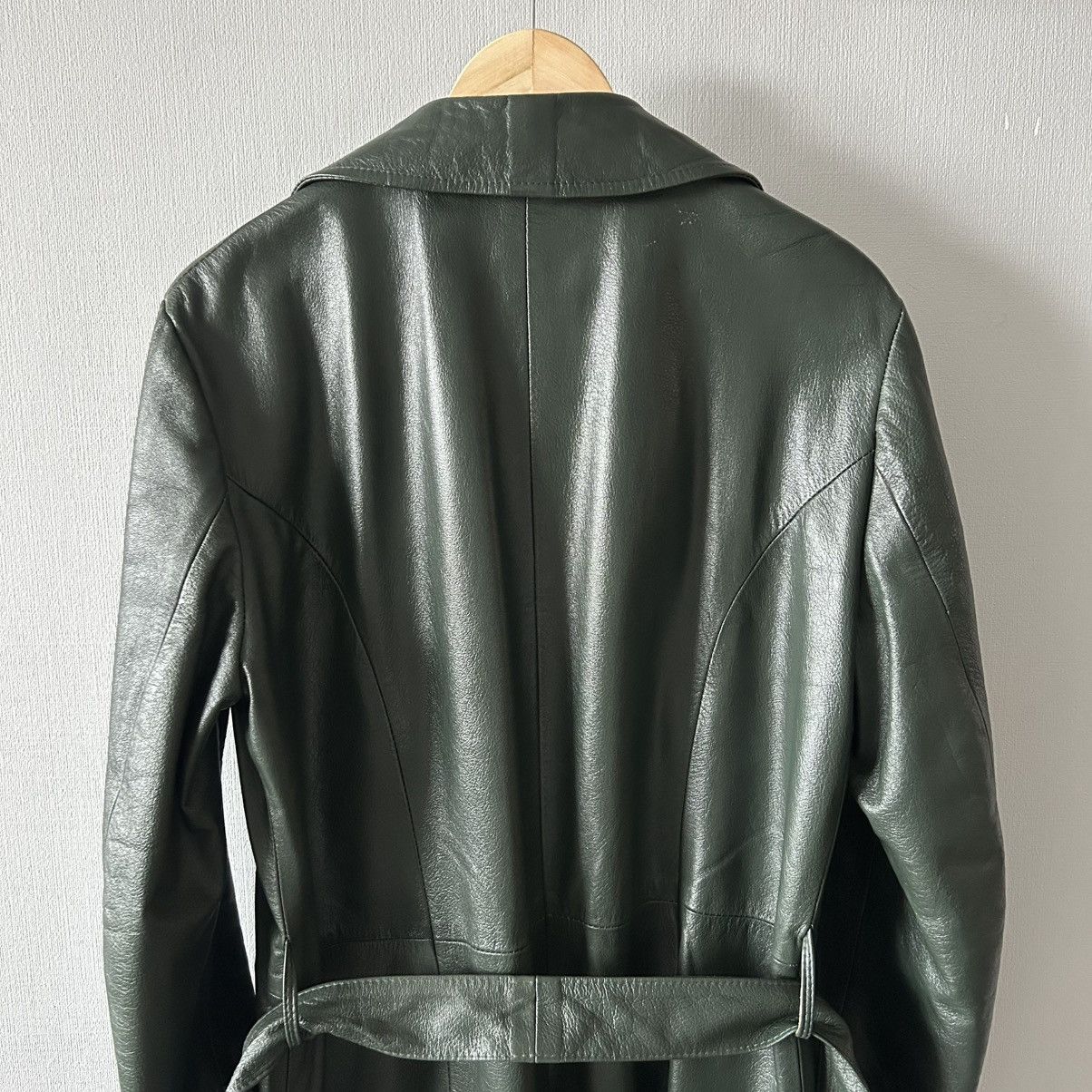 Alexander McQueen Alexander McQueen AW1997 Jungle Runway Leather Coat Maxim Size US M / EU 48-50 / 2 - 13 Thumbnail