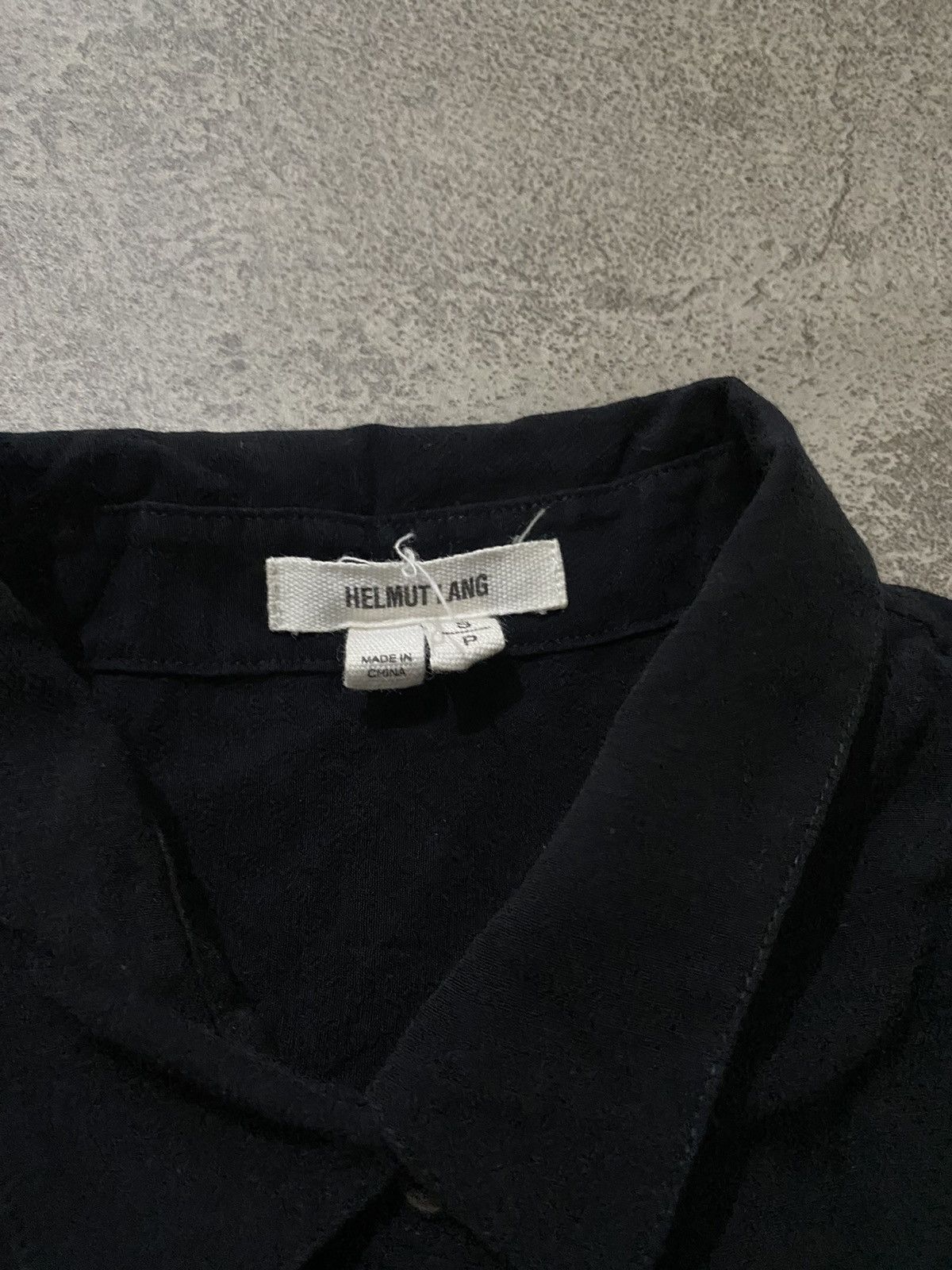 Helmut Lang Helmut Lang big pocket black basic long shirt Size US M / EU 48-50 / 2 - 5 Thumbnail