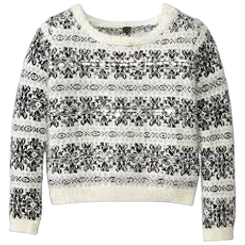Jessica Simpson Jessica Simpson Snowflake Sweater Size XS / US 0-2 / IT 36-38 - 3 Thumbnail