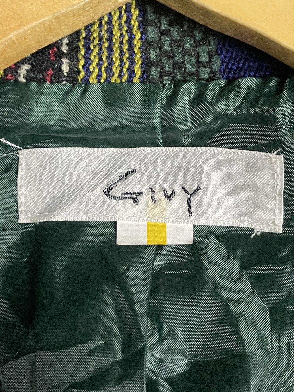 Japanese Brand × Vintage Givy x Japanese Brand Tweed Blazer (28) Size US S / EU 44-46 / 1 - 9 Thumbnail