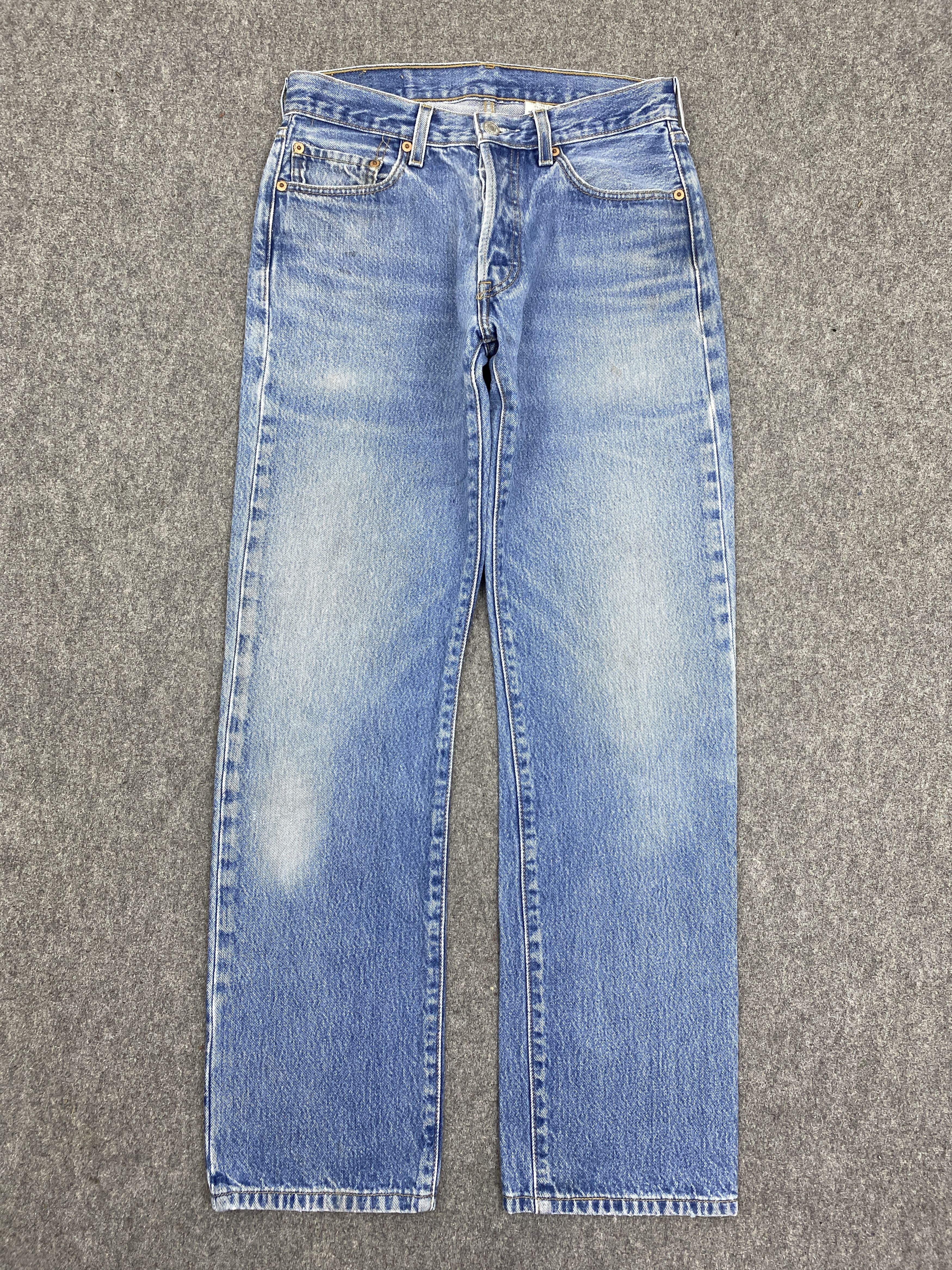 Levi's Faded Blue Vintage Levis 501 Jeans DP2773 Size US 28 / EU 44 - 1 Thumbnail
