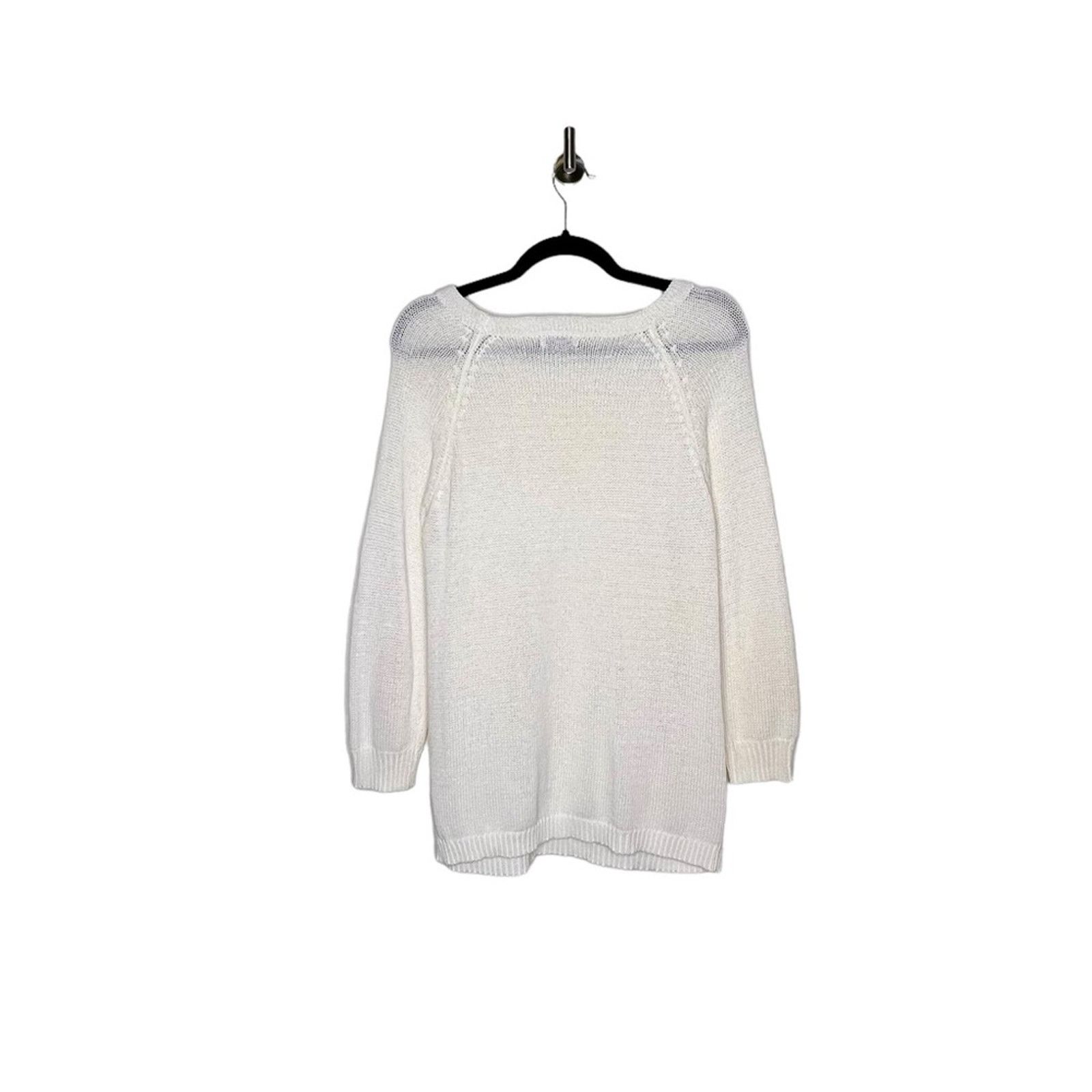 Croft & Barrow Croft & Barrow Knit Pullover Sweater in Cream Size Medium Size M / US 6-8 / IT 42-44 - 4 Thumbnail