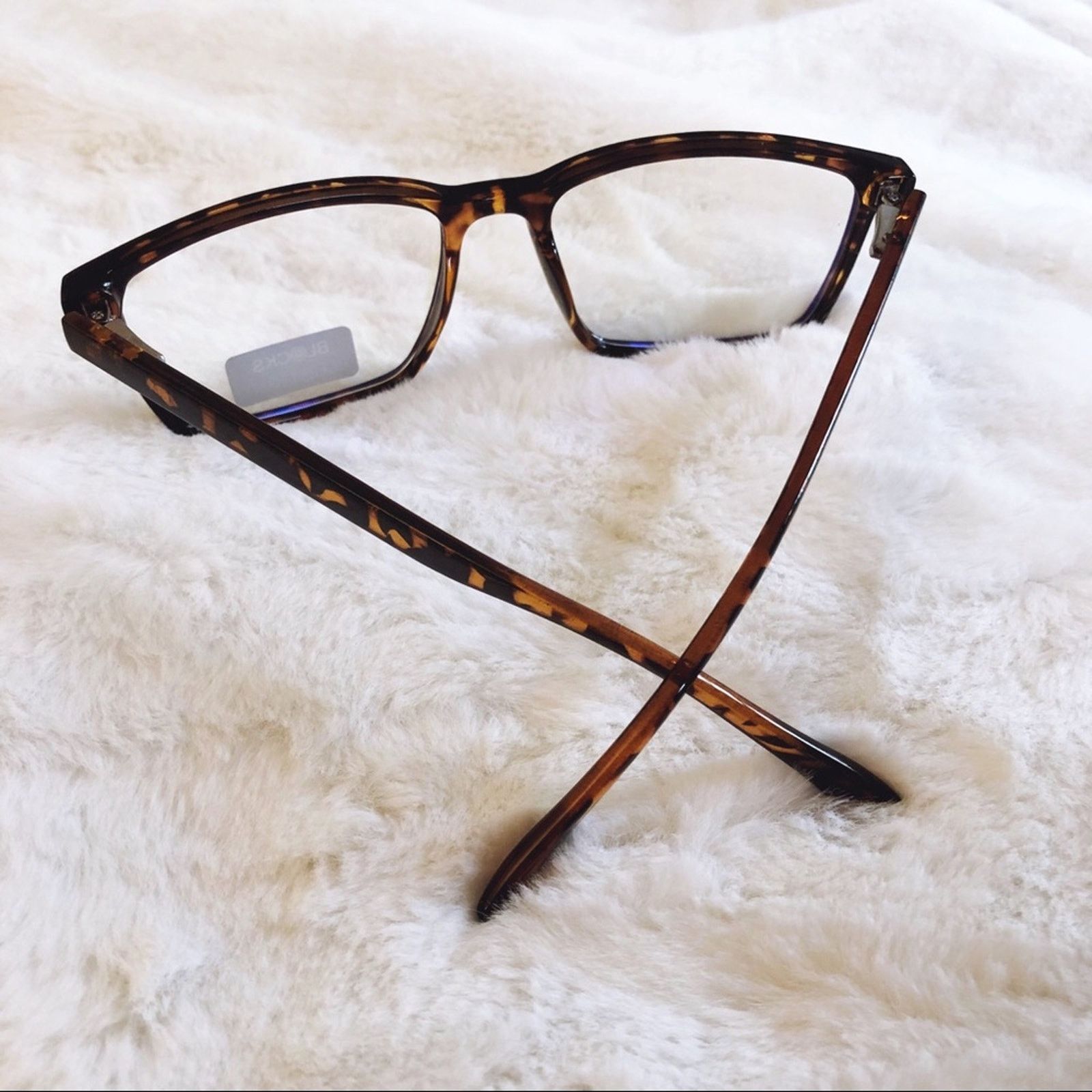 Other Elena Tortoise Brown Computer Blue Light Glasses Size ONE SIZE - 8 Thumbnail