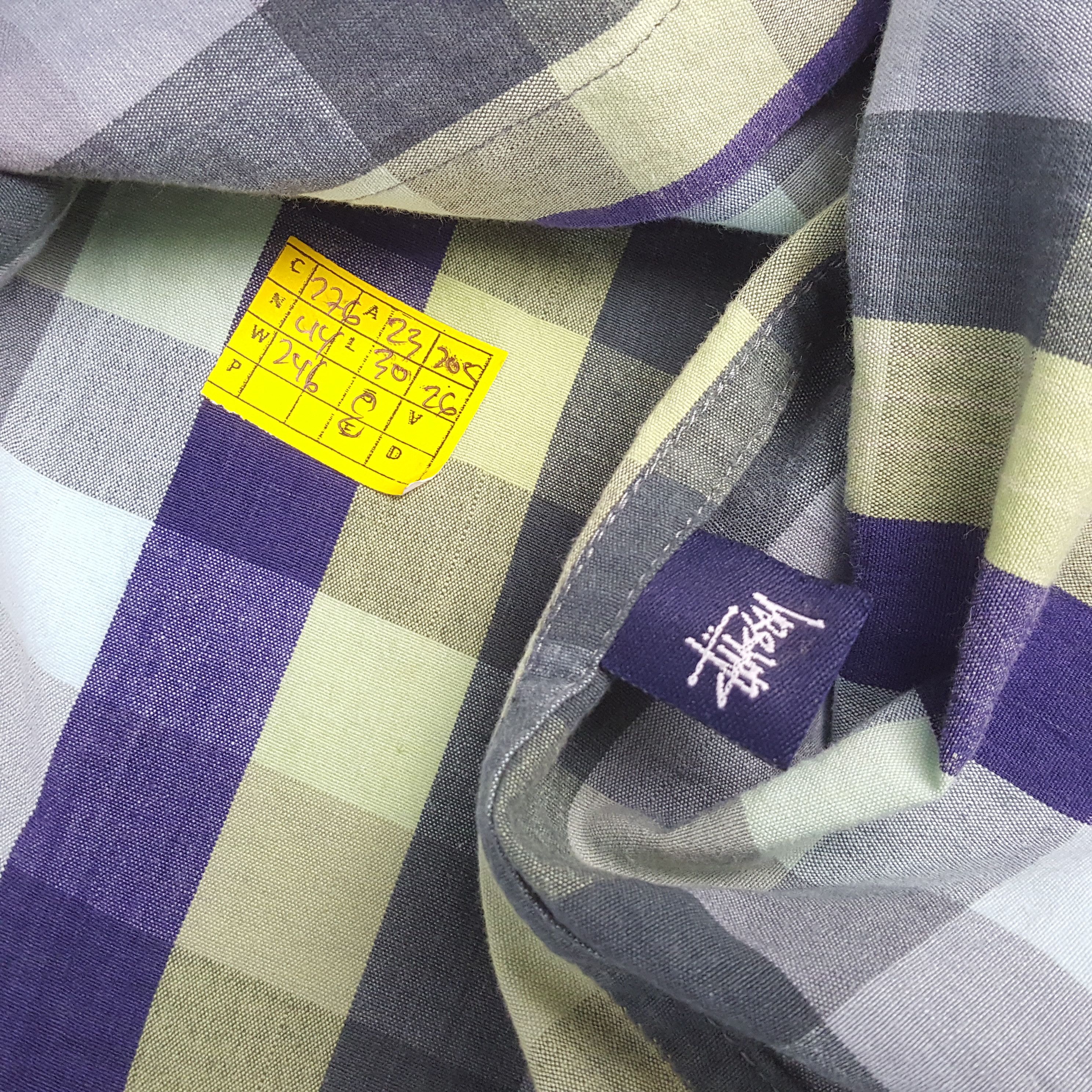 Stussy × Vintage Vintage STUSSY Streetwear Skateboard Style Logo Shirt Size US L / EU 52-54 / 3 - 7 Thumbnail