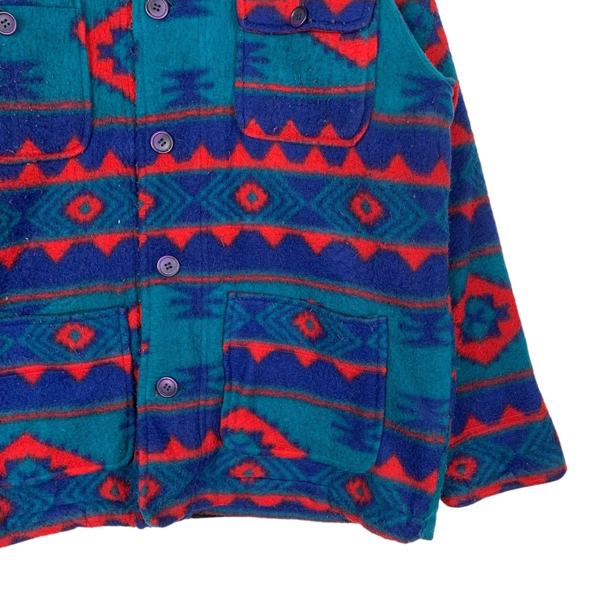 Japanese Brand Greeman Native Aztech Nice Design Multicolor Jacket Size US L / EU 52-54 / 3 - 4 Thumbnail