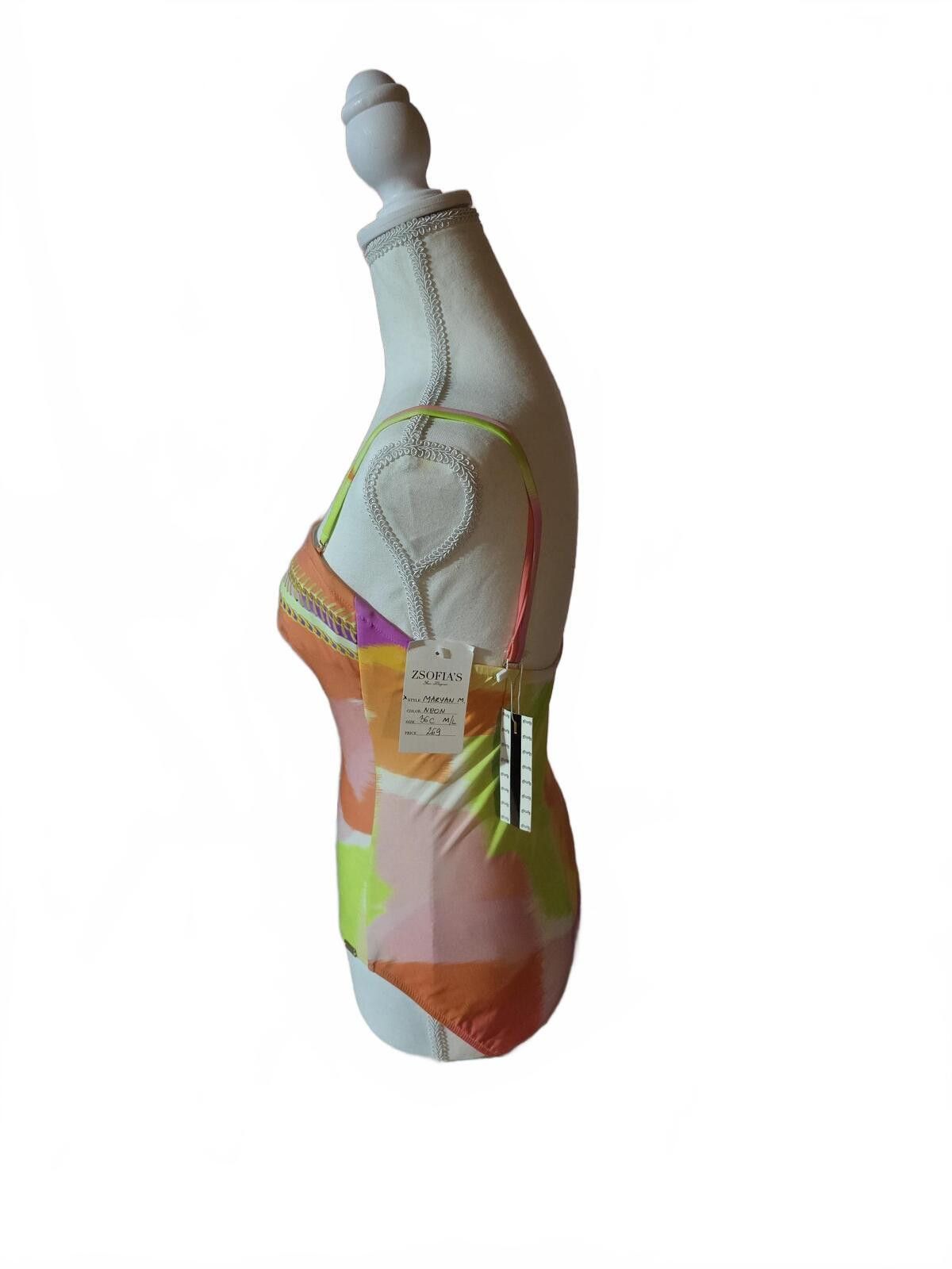 Other Maryan Melhorn Neon 1-Piece Swimwear Size M/L Size ONE SIZE - 2 Thumbnail