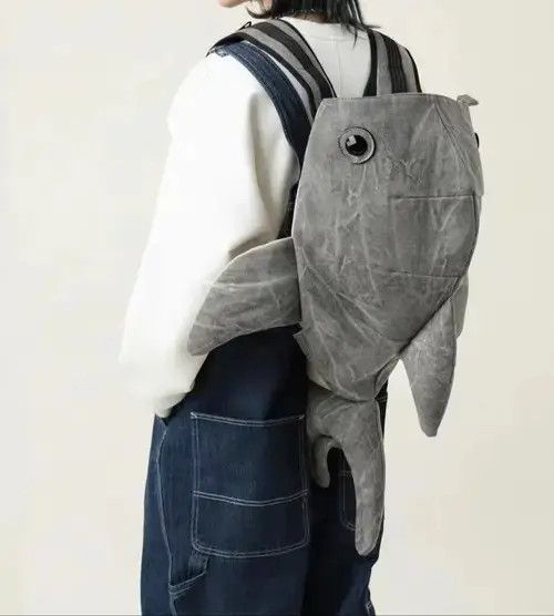VIBE Niche Animal Shark Shoulder Bag Size ONE SIZE - 4 Thumbnail