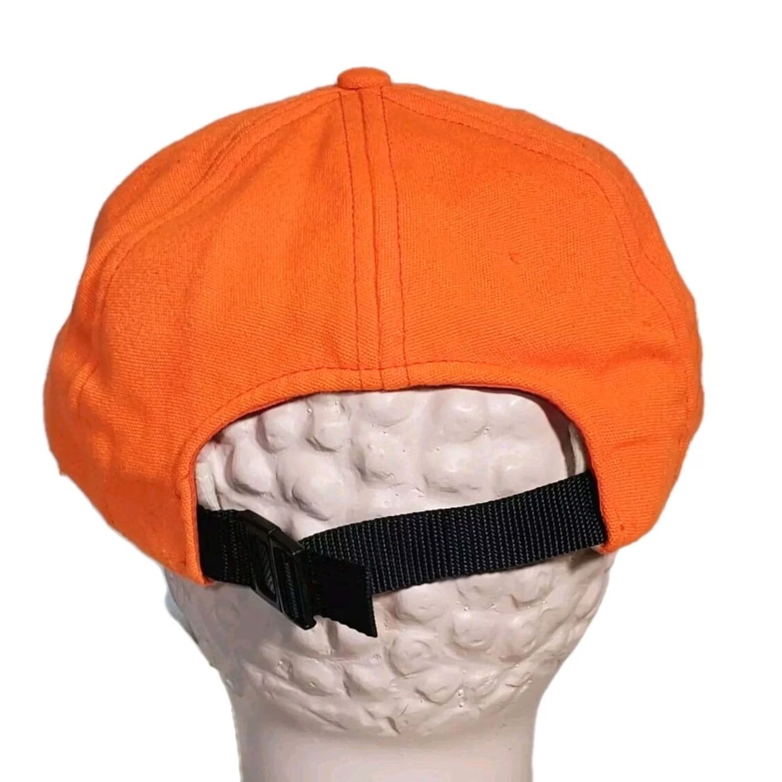 Vintage L.L.Bean Blaze Orange Hunting Cap - Vintage 6-Panel Hat Size 44L - 5 Thumbnail