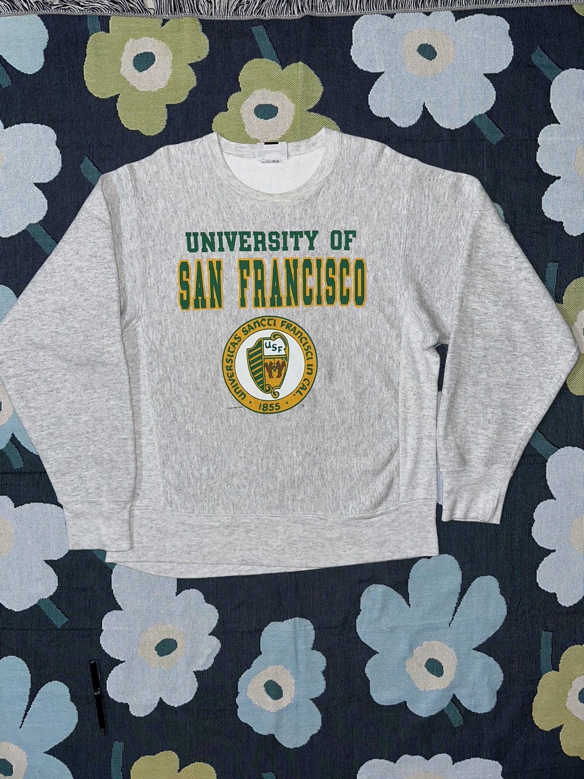 Lee 90s University of San Francisco cross grain sweatshirt Size US L / EU 52-54 / 3 - 2 Thumbnail