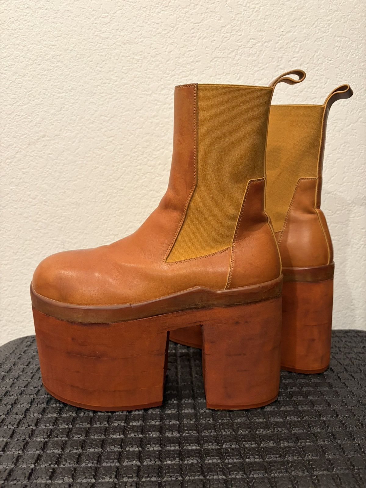 Rick Owens Rick Owens Beatle Bozo Chelsea Boots Custom Sole Size US 9 / EU 42 - 5 Thumbnail