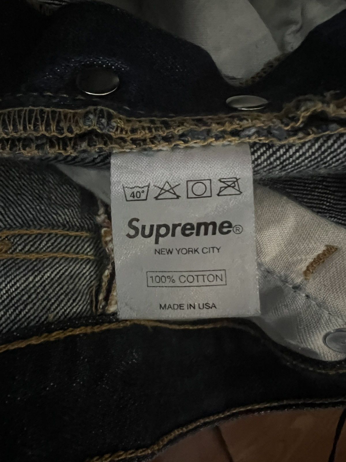 Supreme Supreme Denim Jeans Size US 34 / EU 50 - 5 Thumbnail