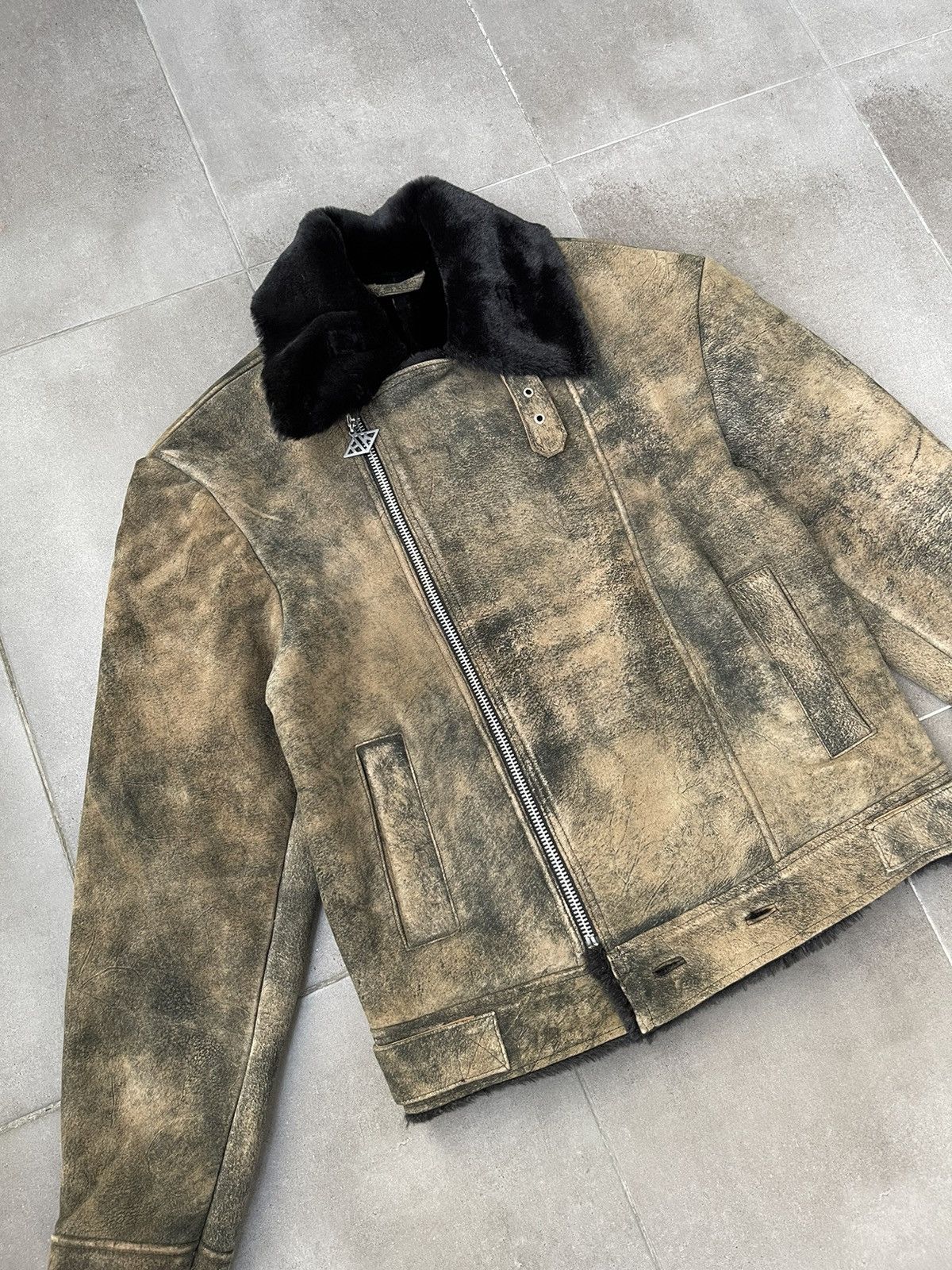 Han Kjobenhavn !DS! FW22 Han Kjobenhavn Goat Leather Rust Shearling Jacket Size US M / EU 48-50 / 2 - 12 Thumbnail