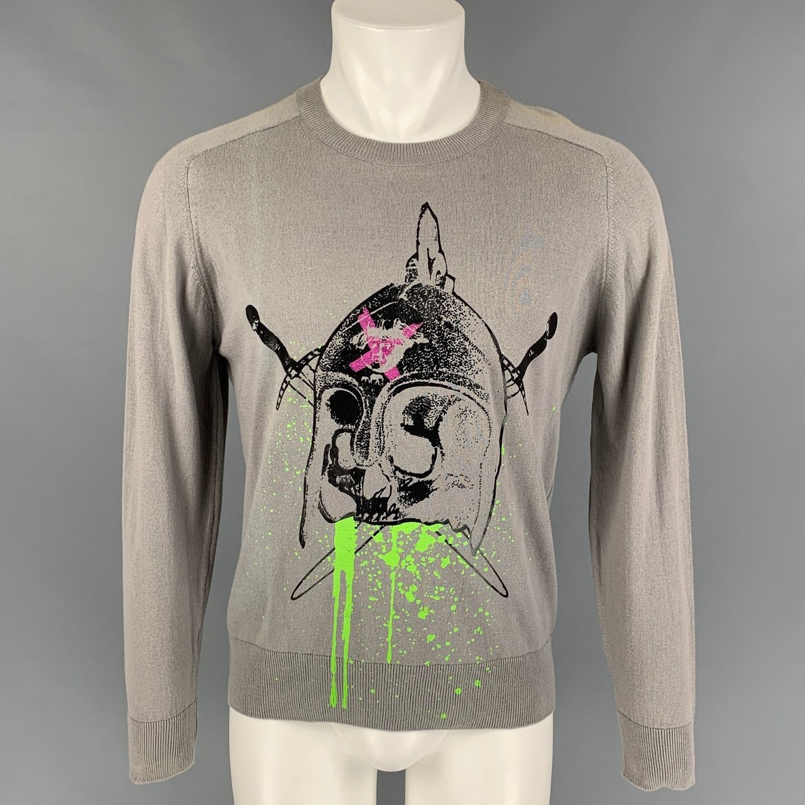 The Brooklyn Circus THE BROOKLYN CIRCUS Size S Gray Graphic Cotton Pullover Size US S / EU 44-46 / 1 - 1 Thumbnail