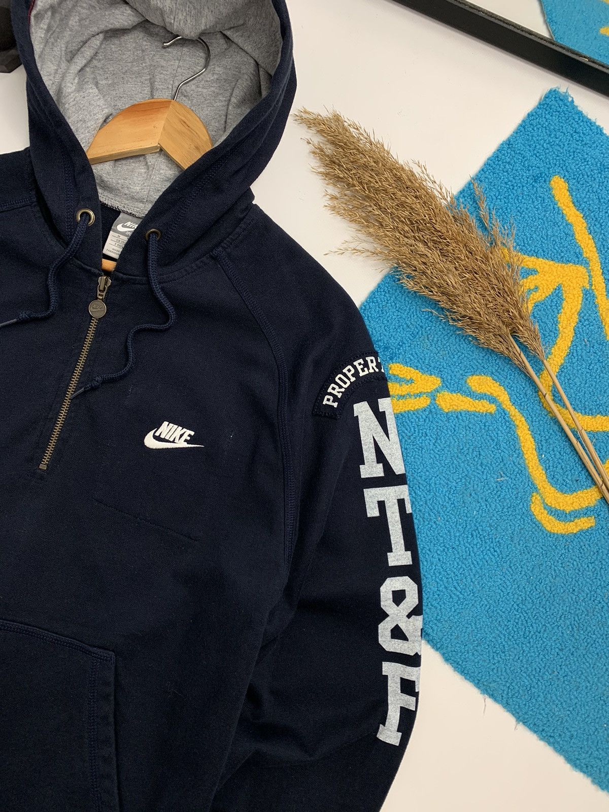 Nike × Vintage Vintage 90’s Nike 1/4 Pocket Hoodie Size US M / EU 48-50 / 2 - 4 Thumbnail